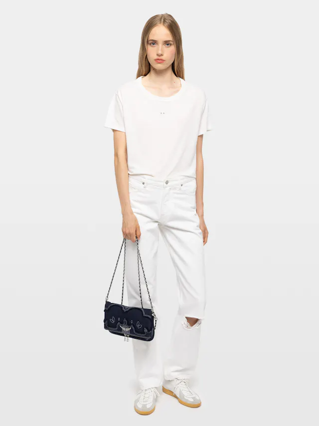 Rock Denim Clutch