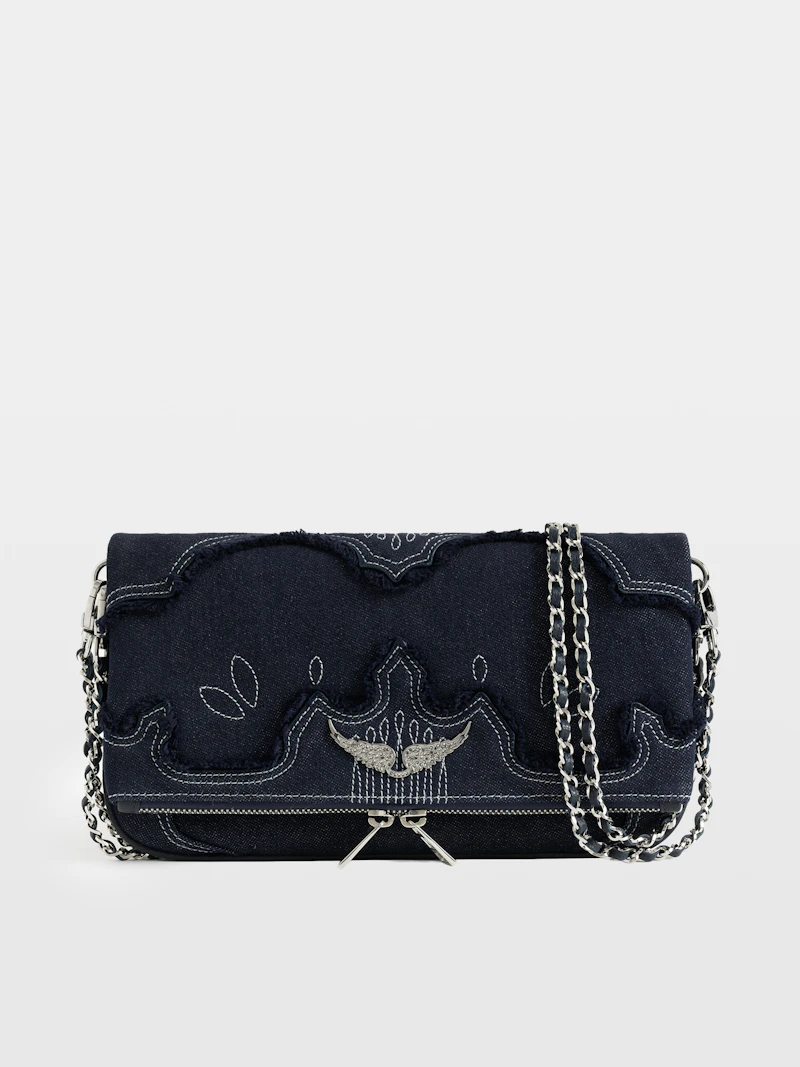 Pochette Rock Denim — Bleu — Zadig & Voltaire