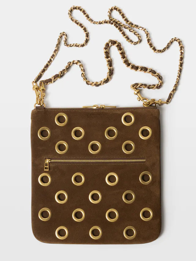 Pochette Rock Suede 26 Eyelets