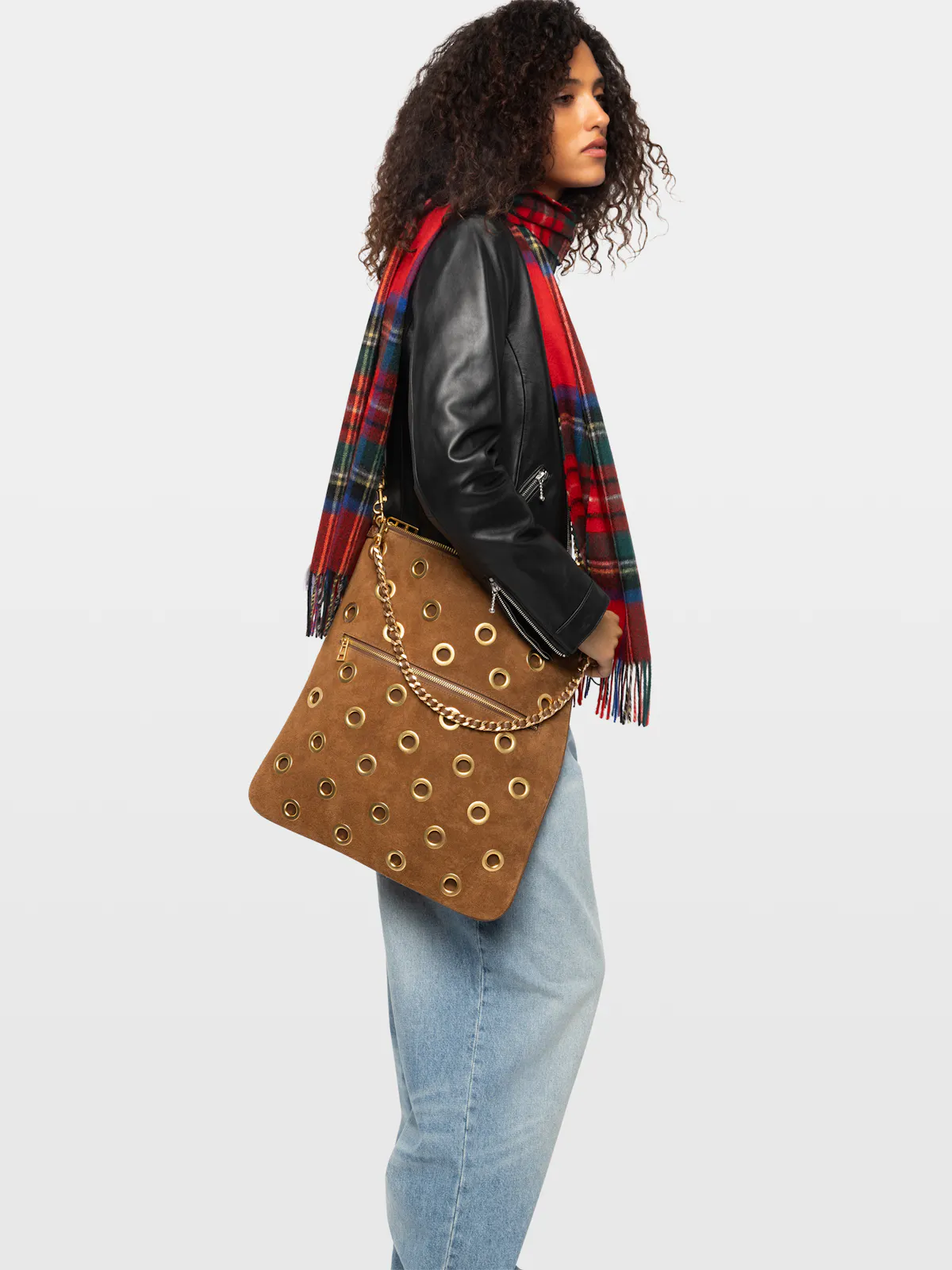 Pochette Rock XL Suede 26 Eyelets