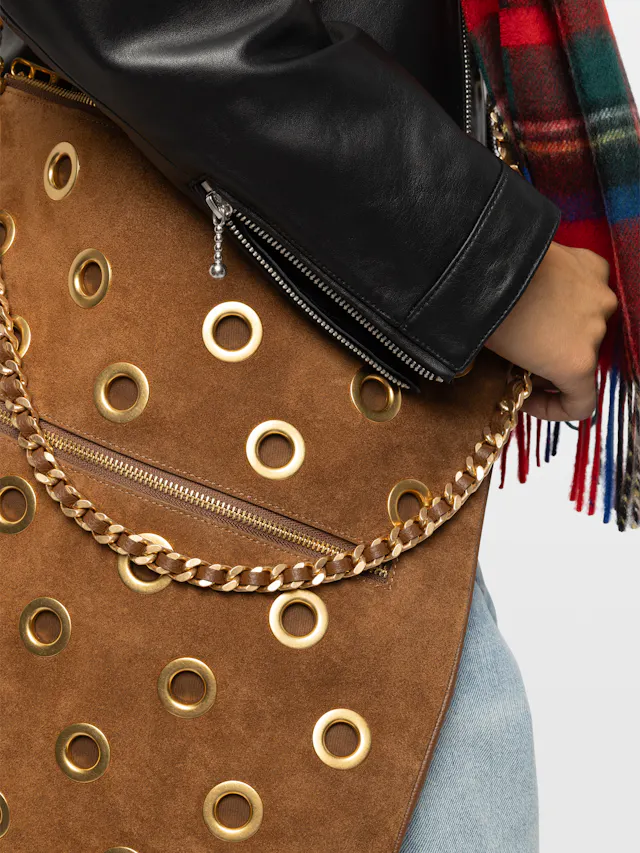 Pochette Rock XL Suede 26 Eyelets