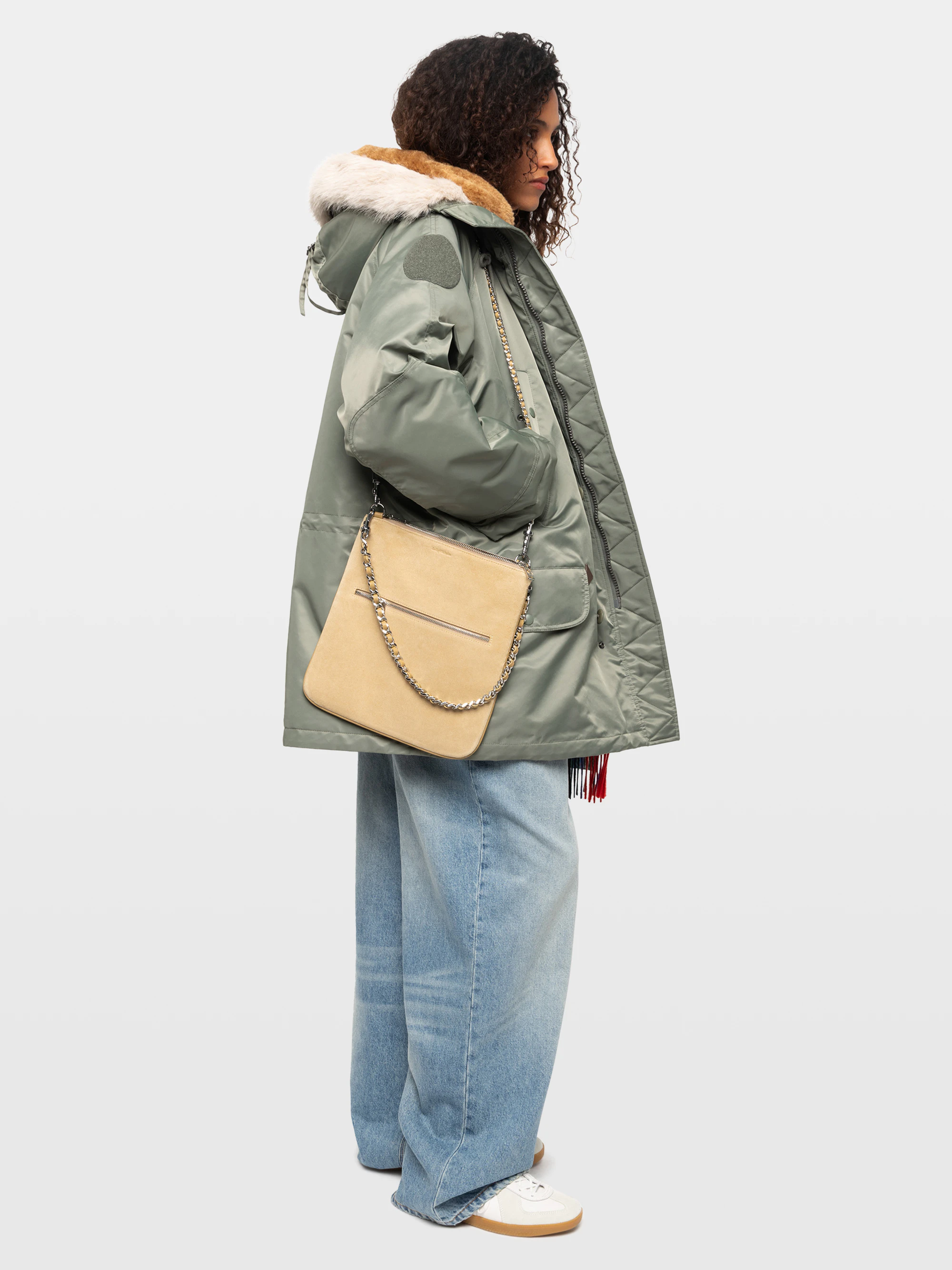 Bolso de mano Rock 26 Suede