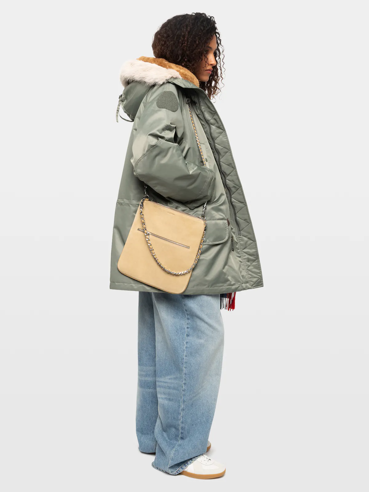 Bolso de mano Rock 26 Suede