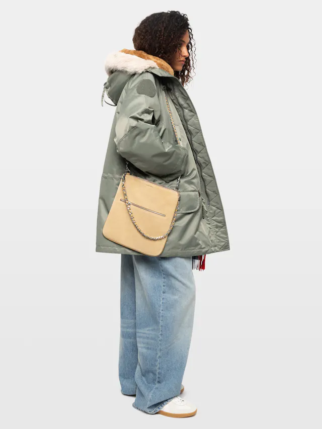 Bolso de mano Rock 26 Suede