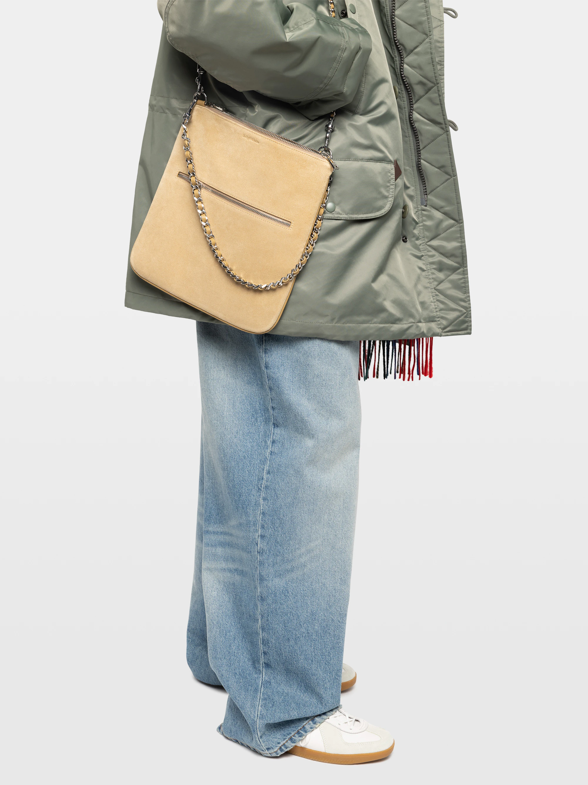 Bolso de mano Rock 26 Suede