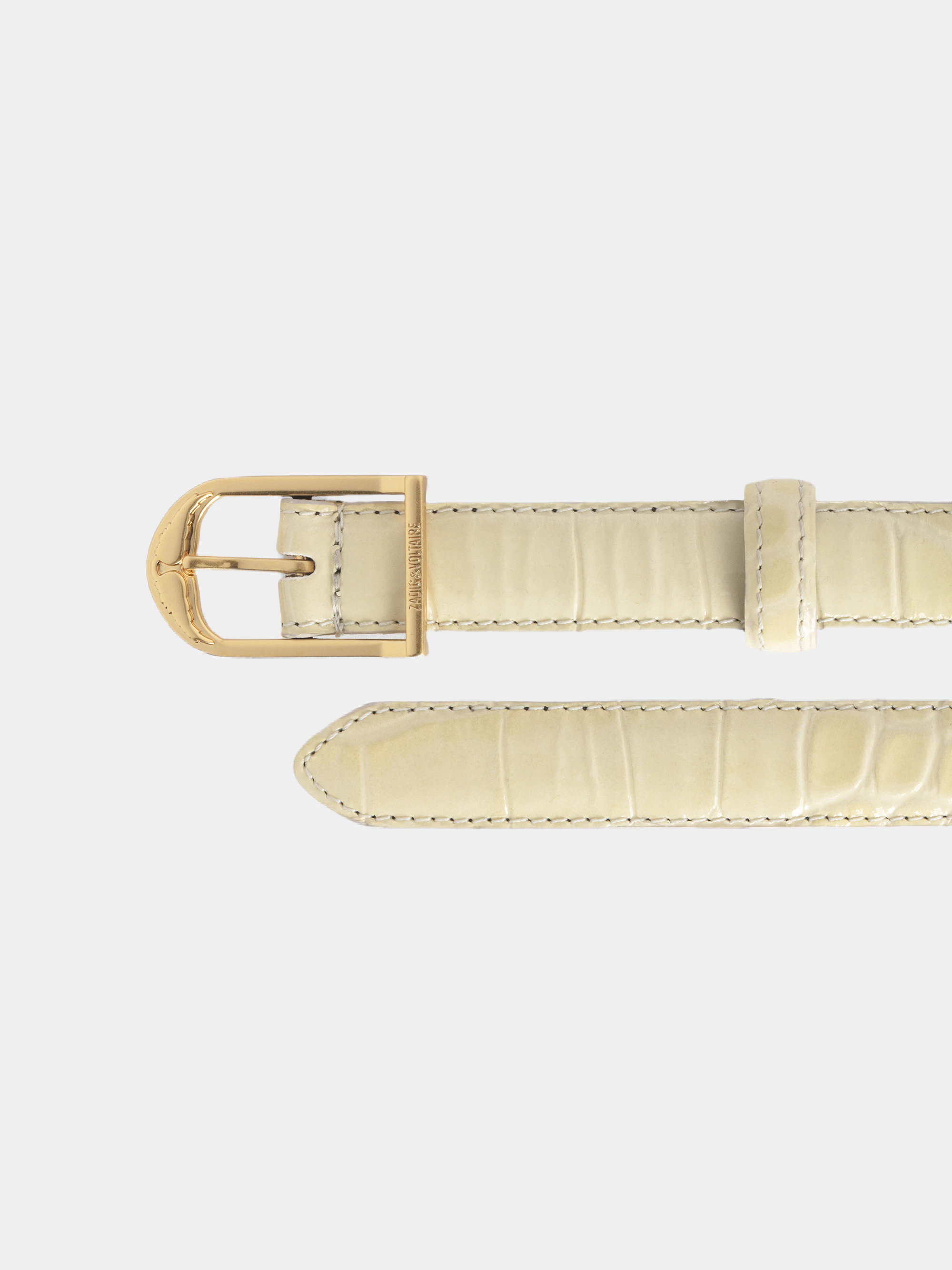 Ceinture Rise Croco 20mm
