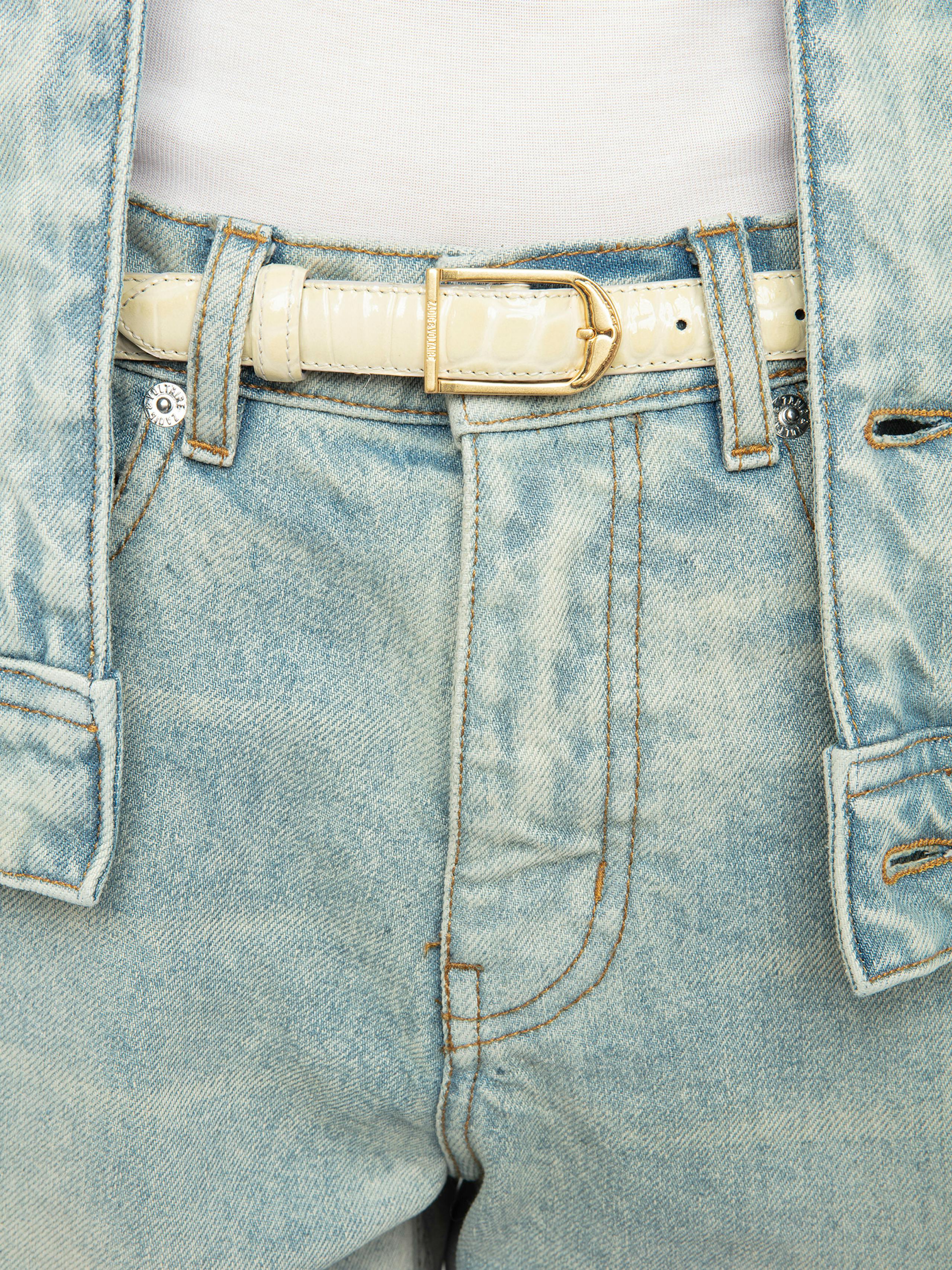 Cintura Rise Coccodrillo 20mm 4