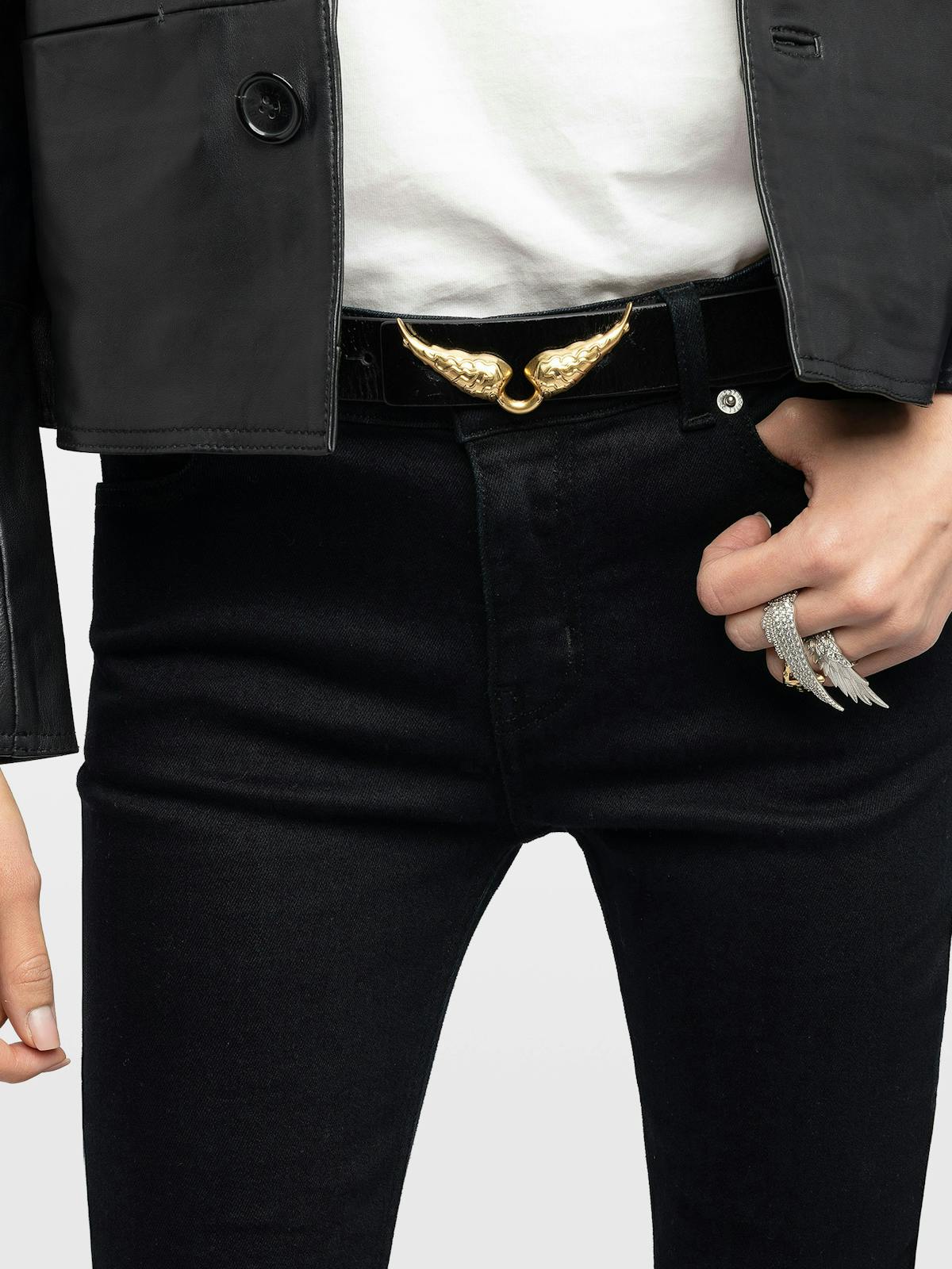 Gürtel Rock Reversible Vintage 30mm