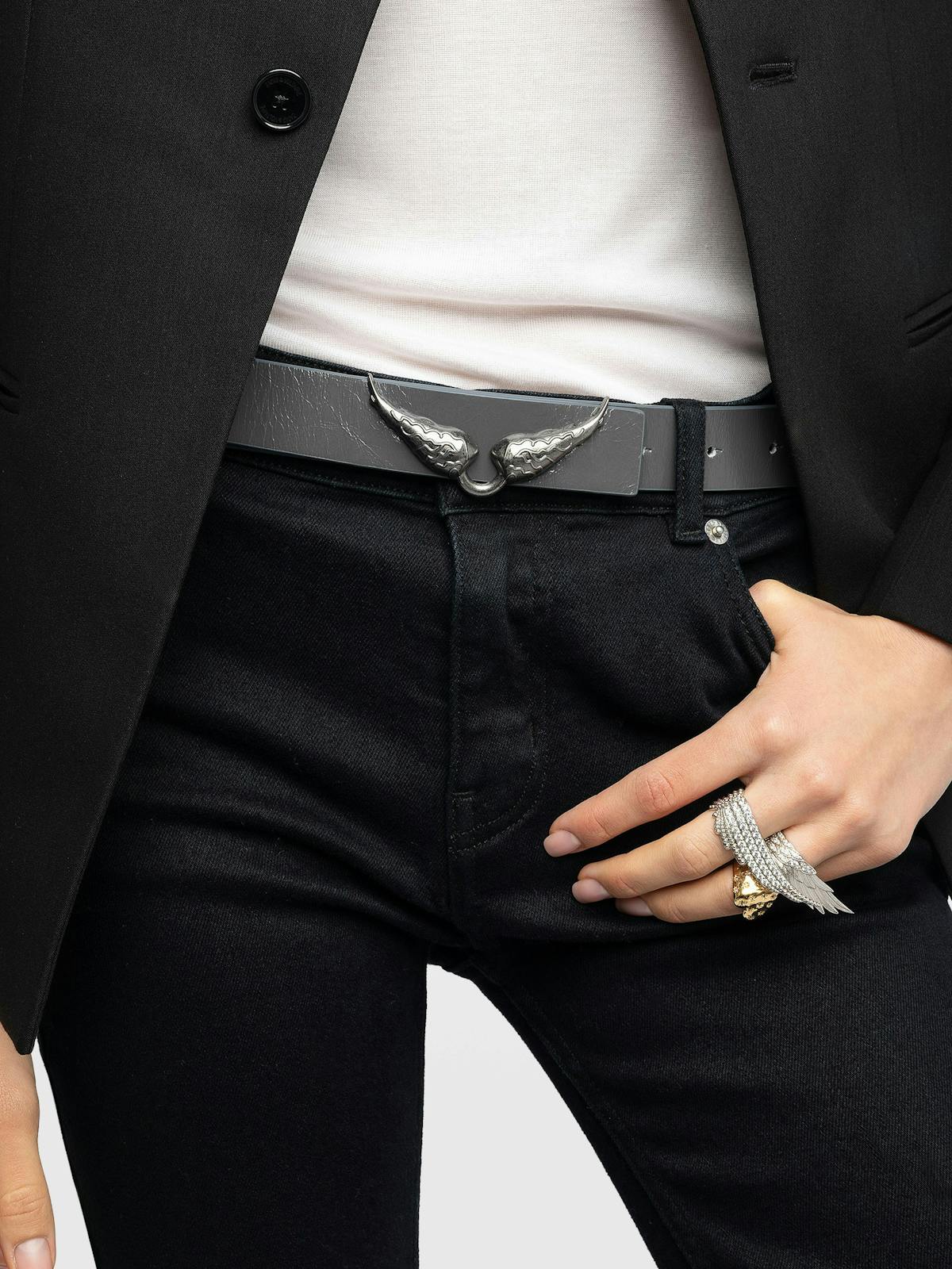 Belt Rock Reversible Vintage 30mm