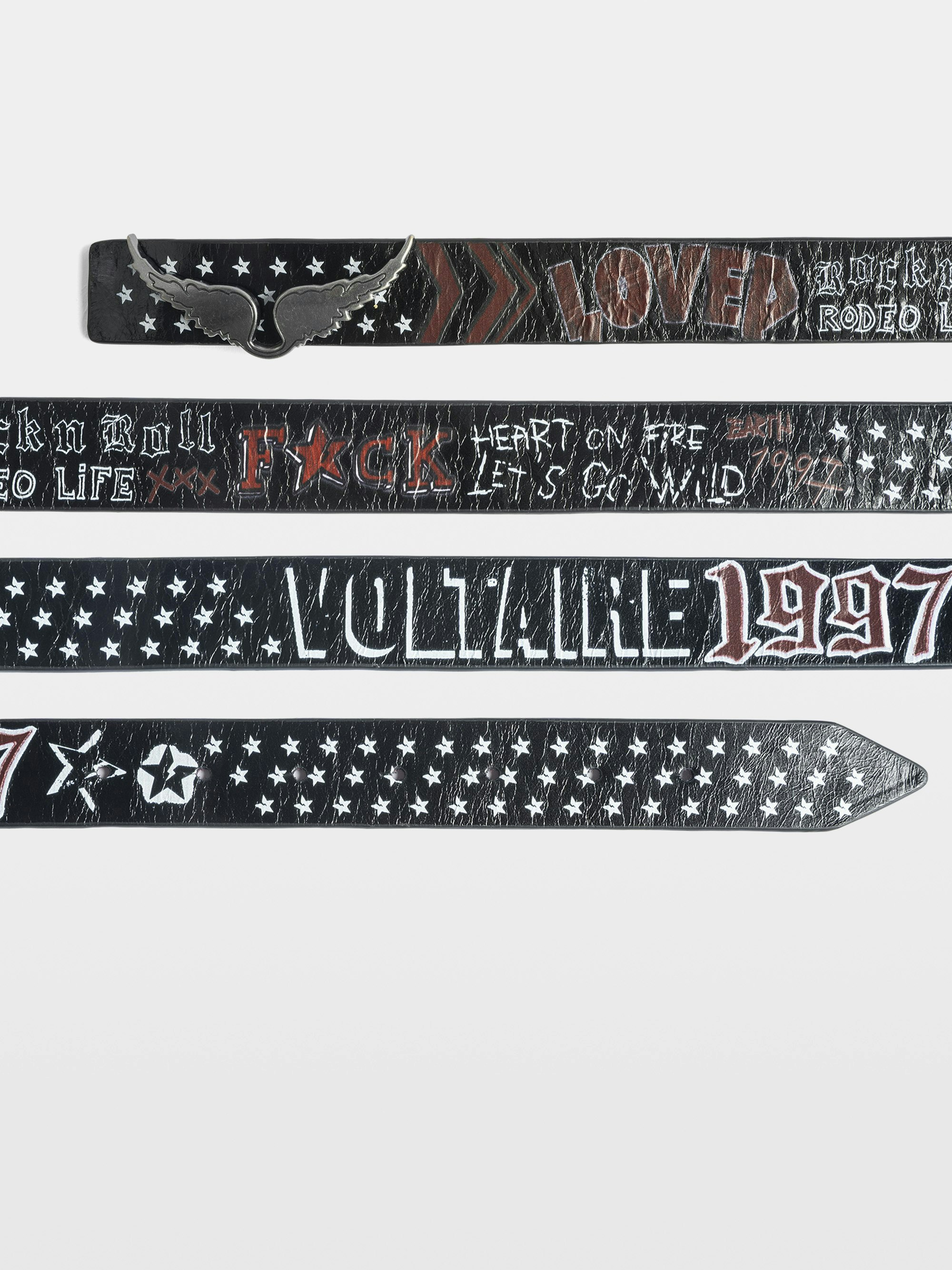 Belt Rock Reversible Punk 30mm 4