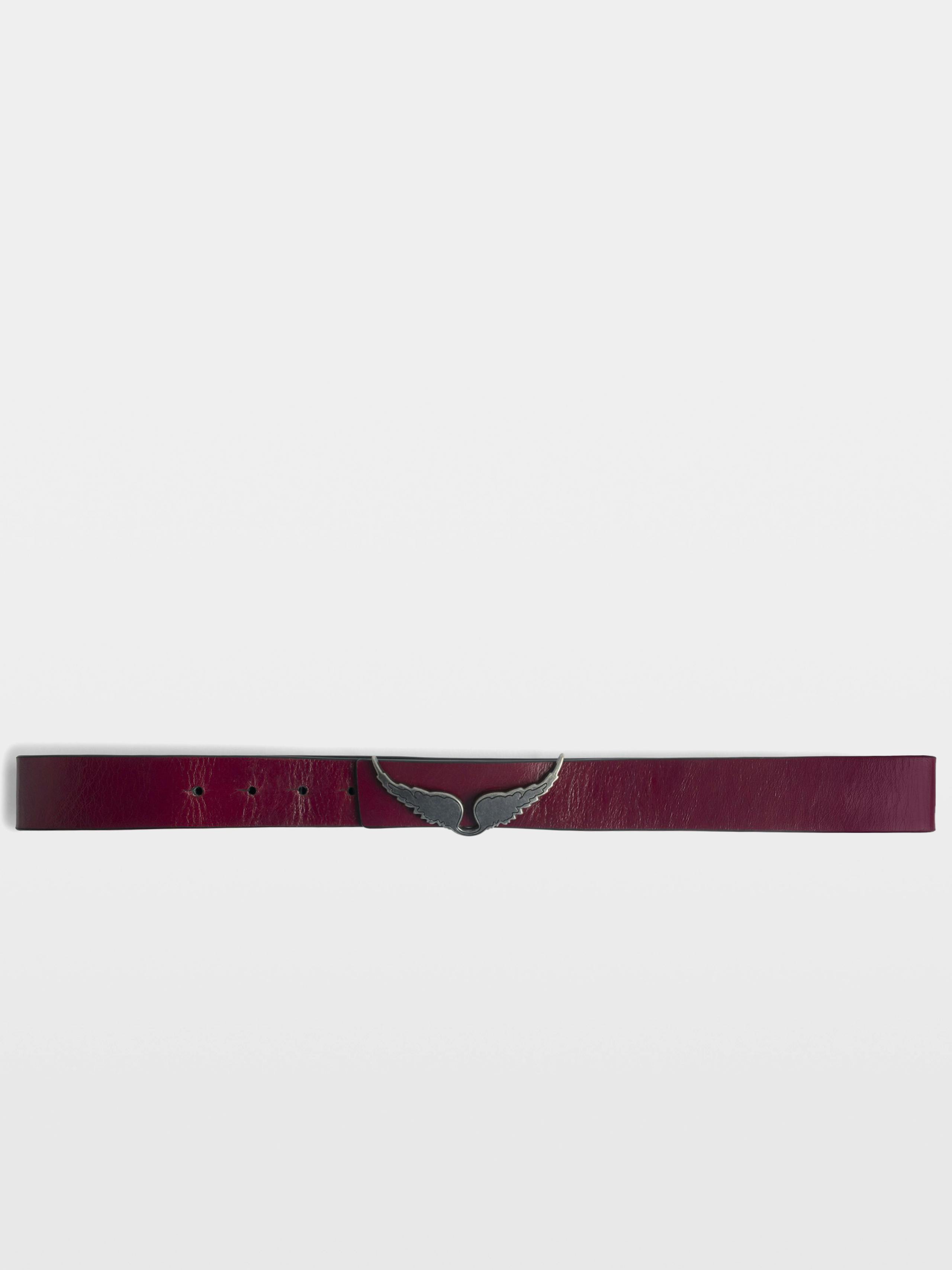 Cintura Rock Reversibile Punk 30mm 2