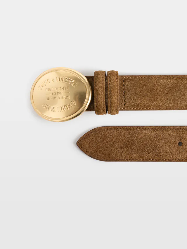 Colter Suede Belt