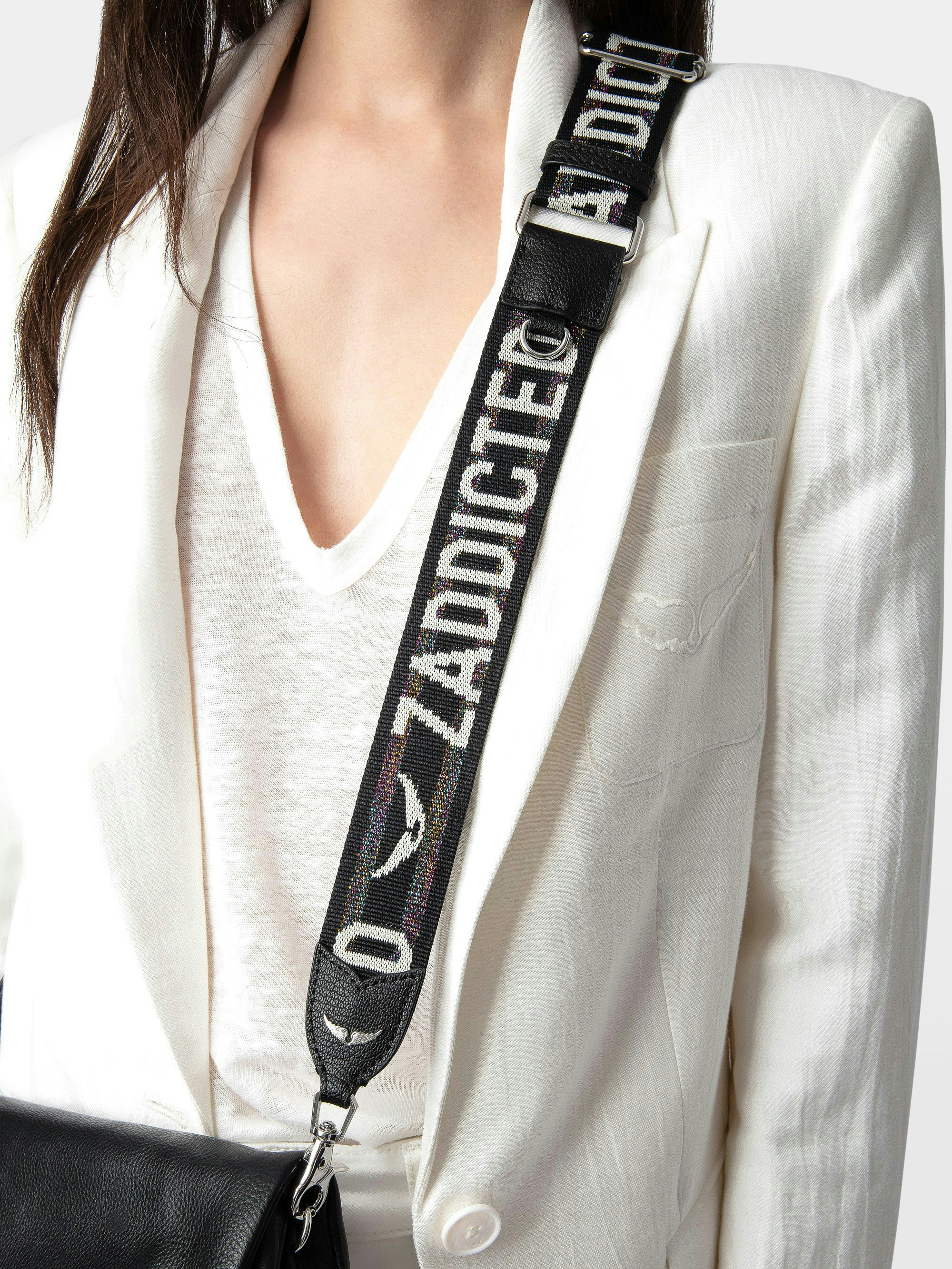 Zadig Glitter Shoulder Strap 3