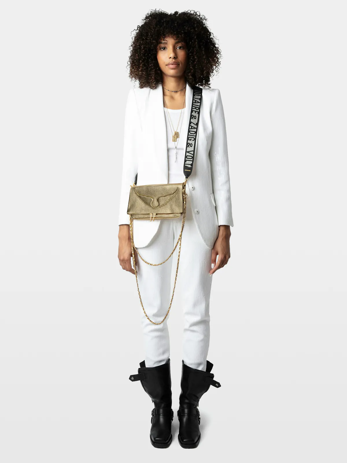 Bandoulière Zadig Glitter