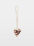 Flash Heart Keyring