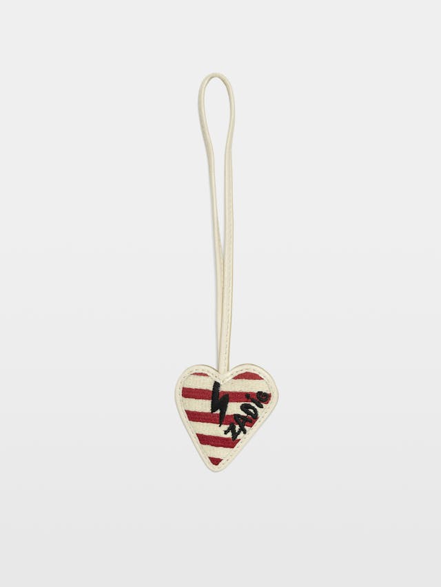 Flash Heart Keyring