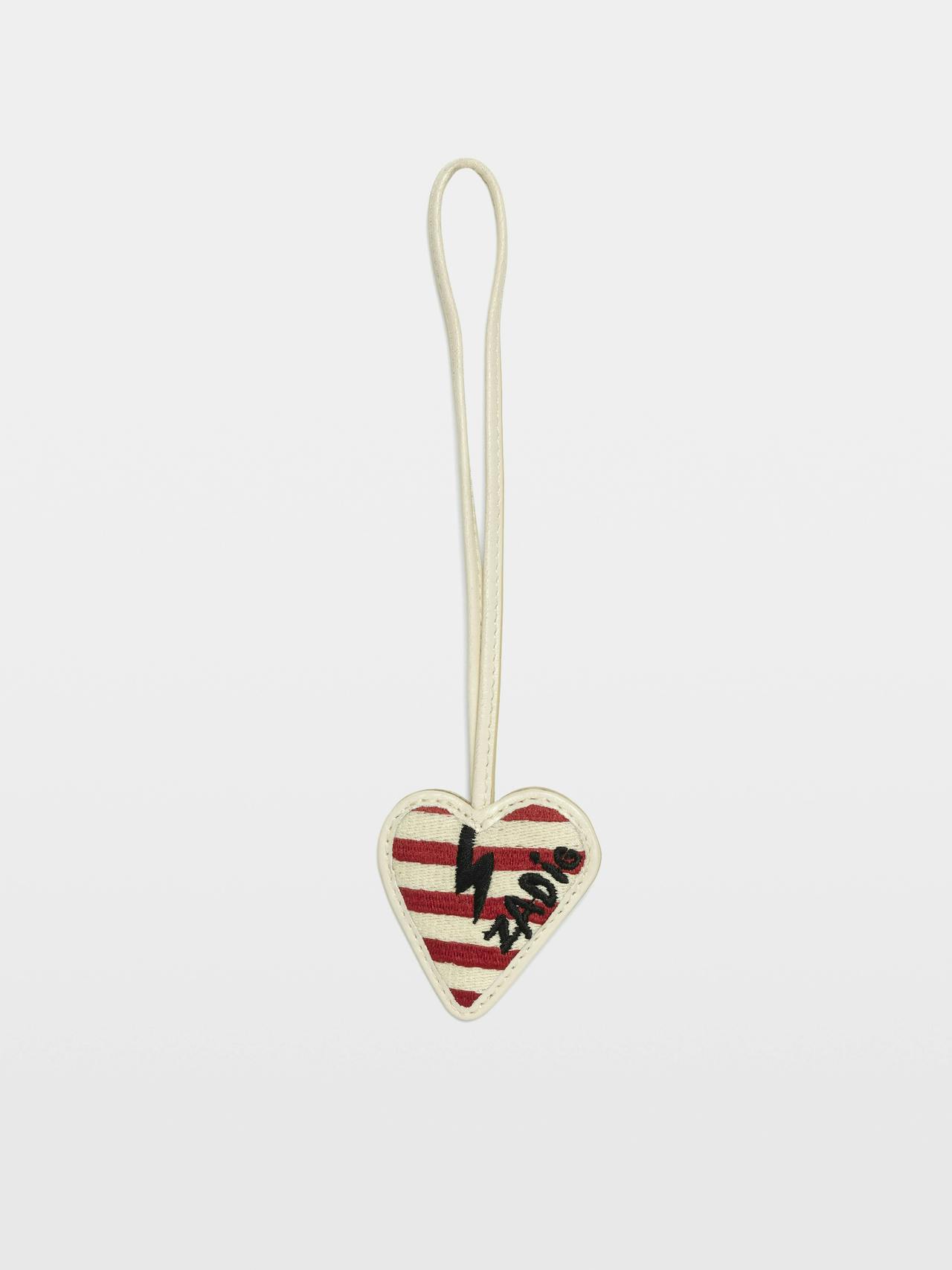 Flash Heart Keyring