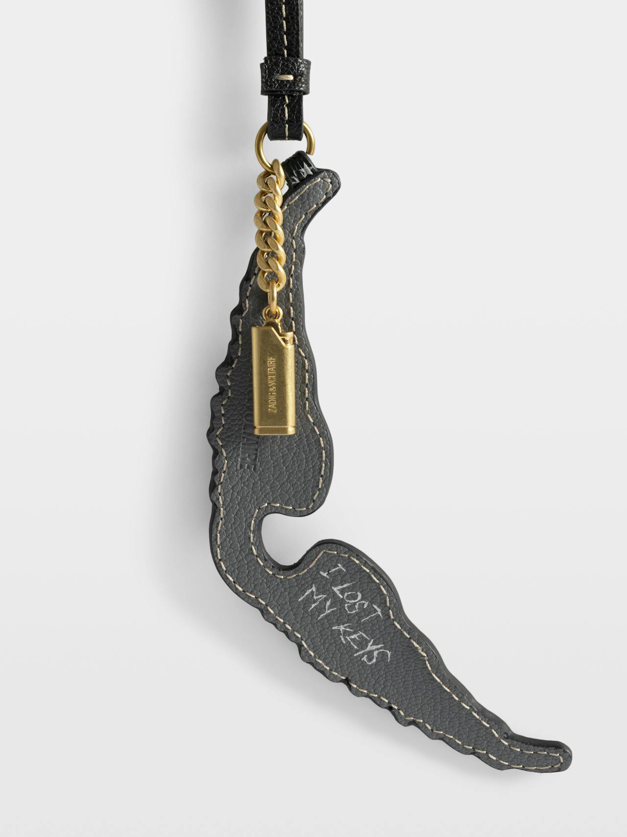 Z Wings Monogram Keyring