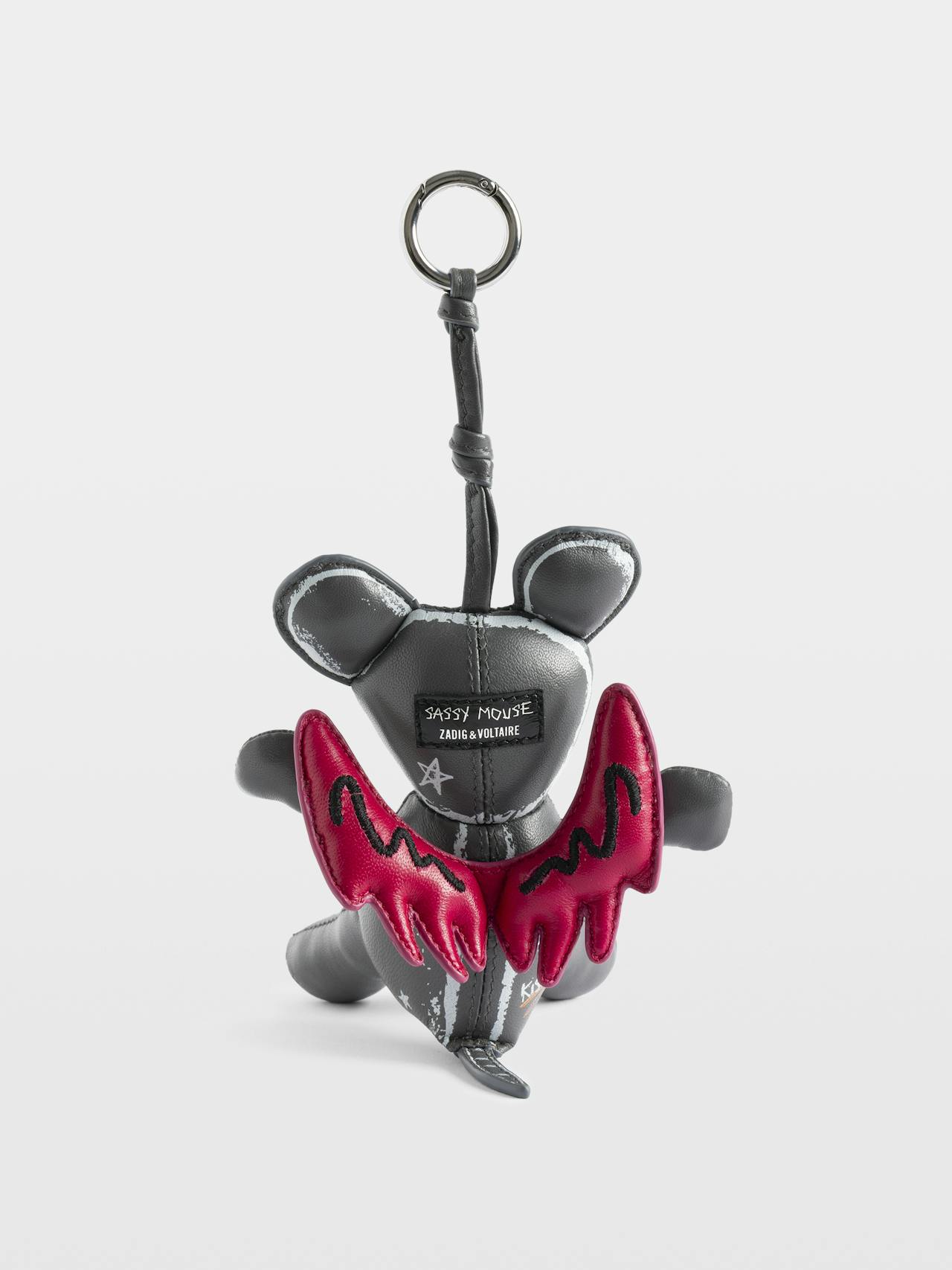 Sassy Mouse Keychain