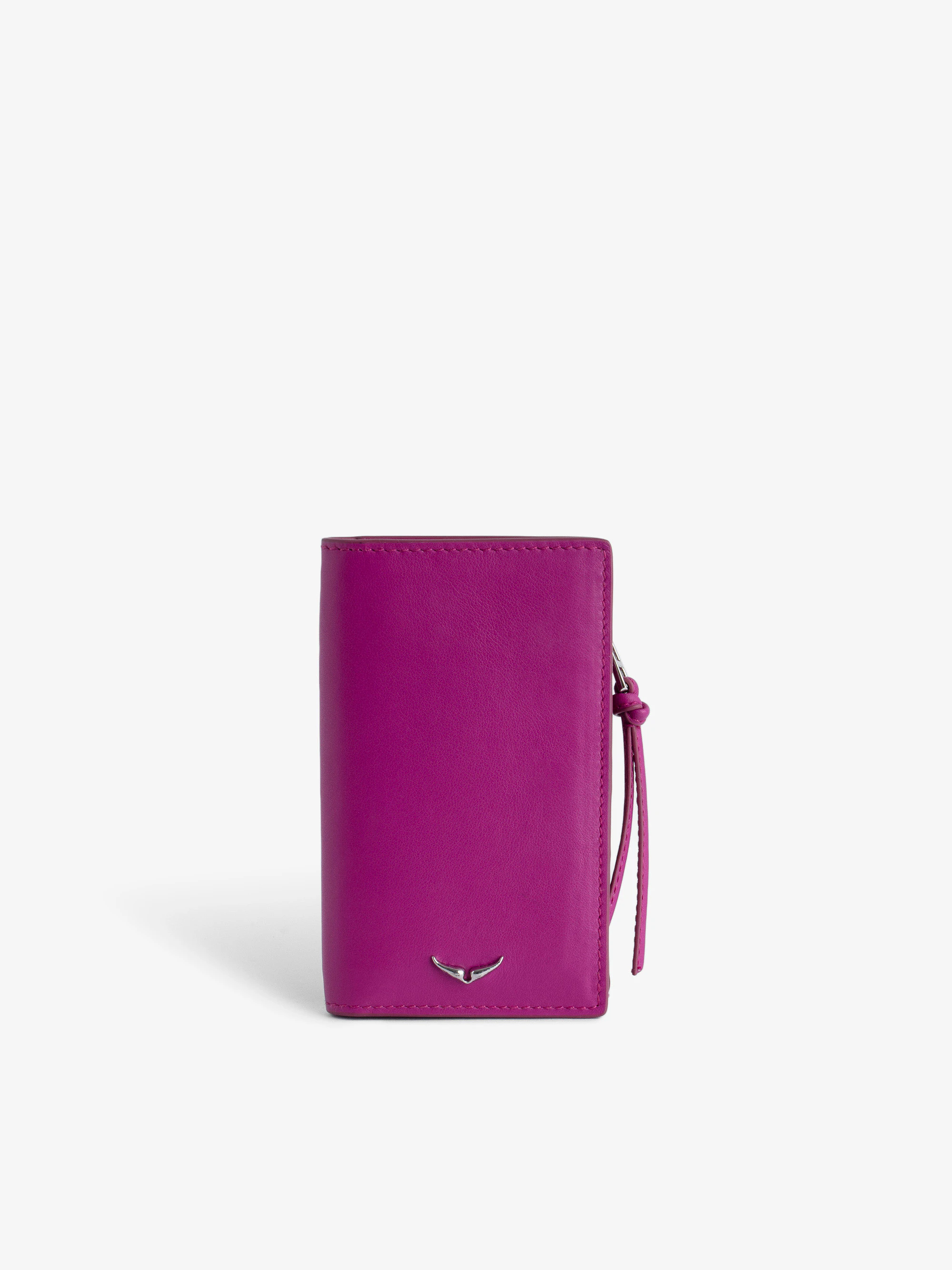 Porte-Cartes Compact Eternal wallet purple women | Zadig&Voltaire