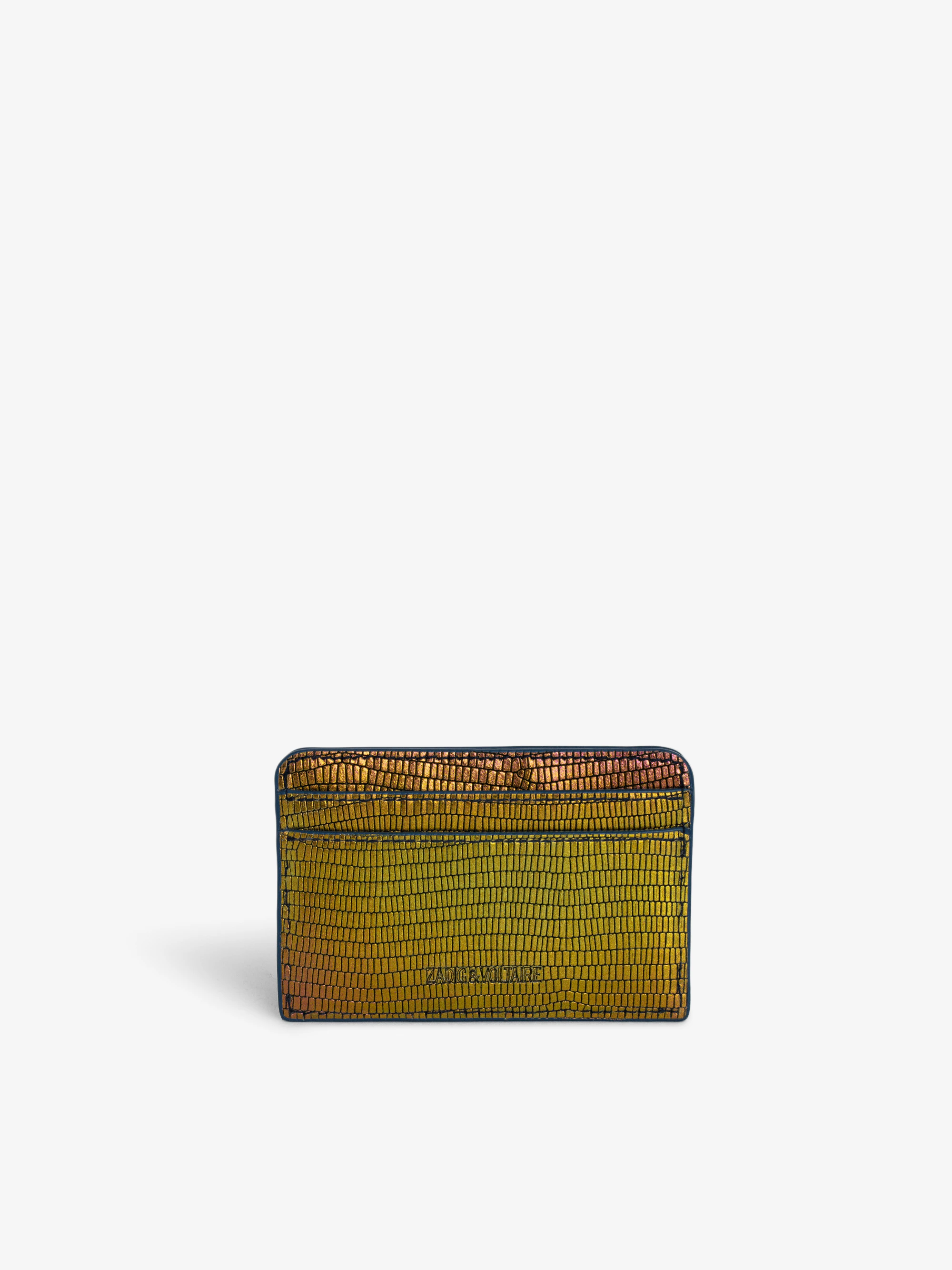 Porte-Cartes ZV Pass Embossé Métallisé card holder multicolor