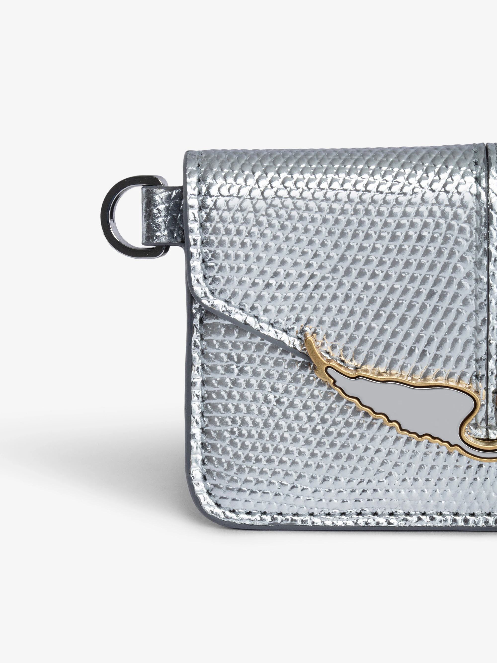 Borderline Pass Embossed Metallic Card Holder thumbnail 3