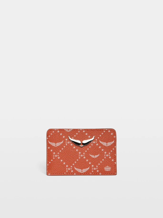 Zadig & Voltaire ZV Pass Monogram Card Holder