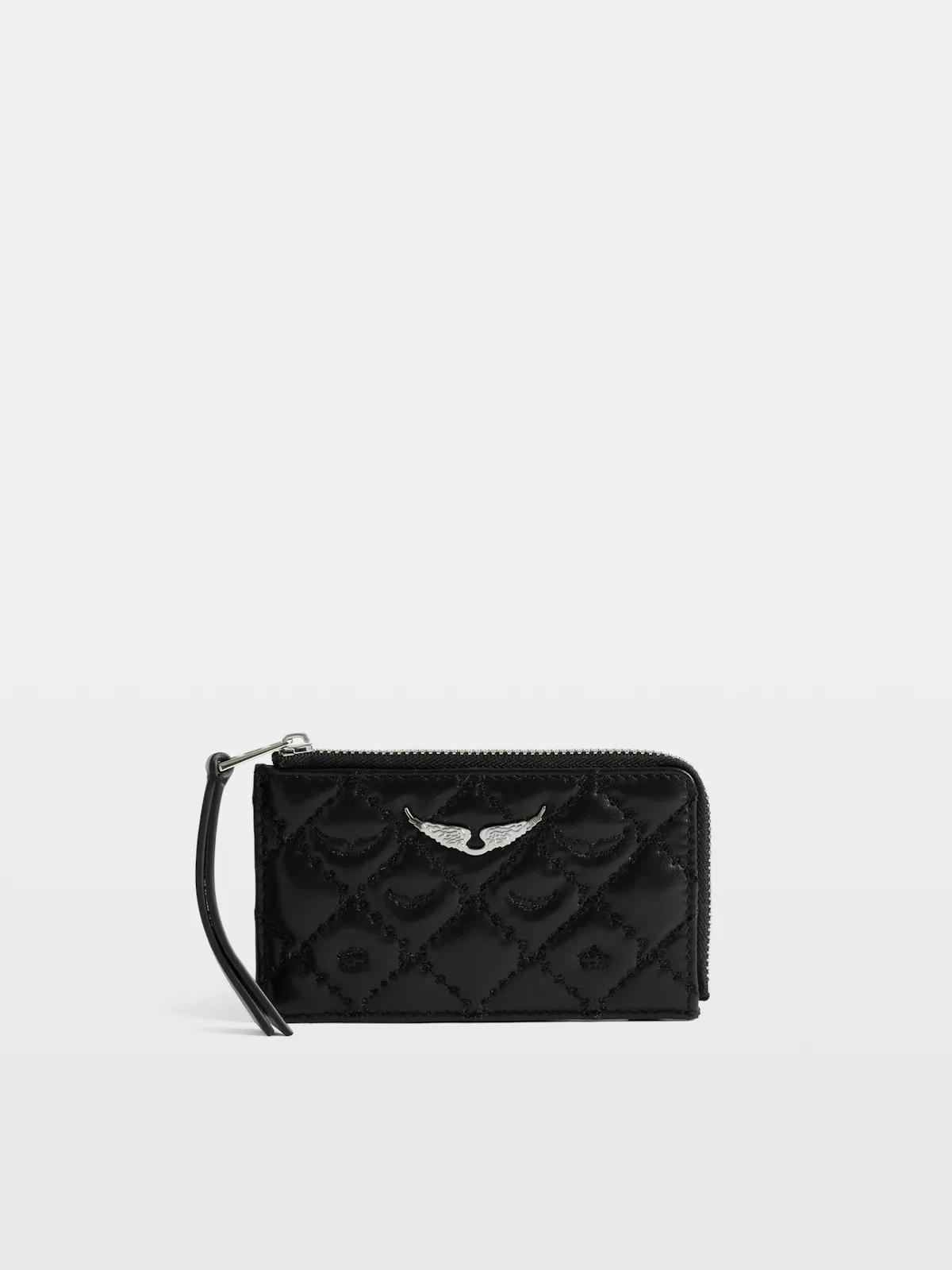 ZV Card Quilted Monogram Card Holder