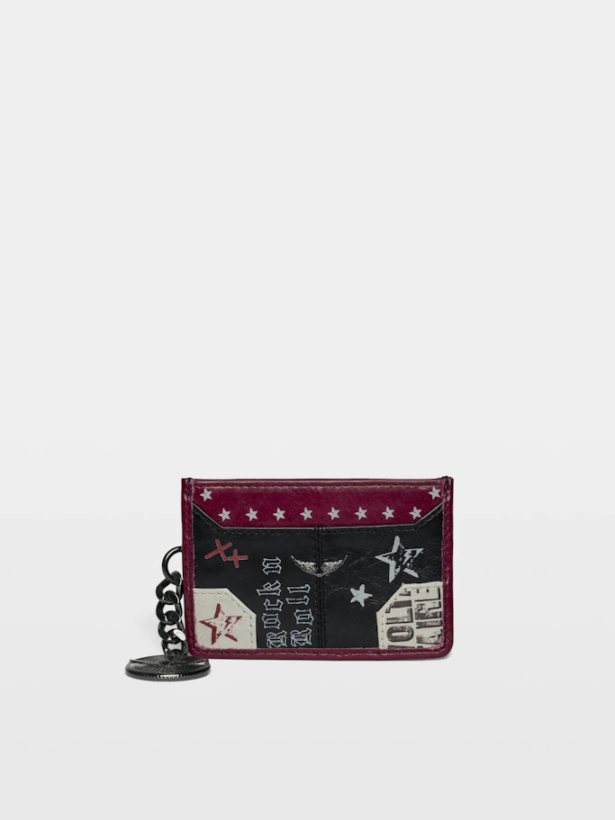 Zadig & Voltaire Sunny Pass Punk Card Holder