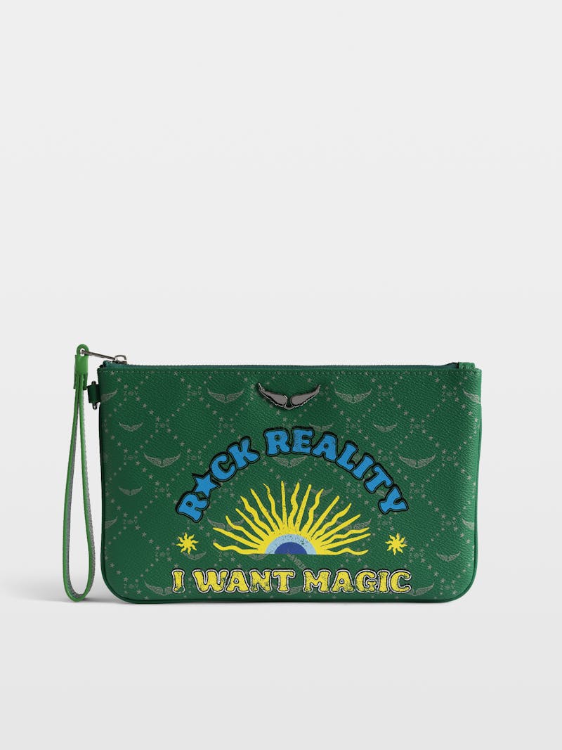 Pochette Z Monogram Tag Pouch