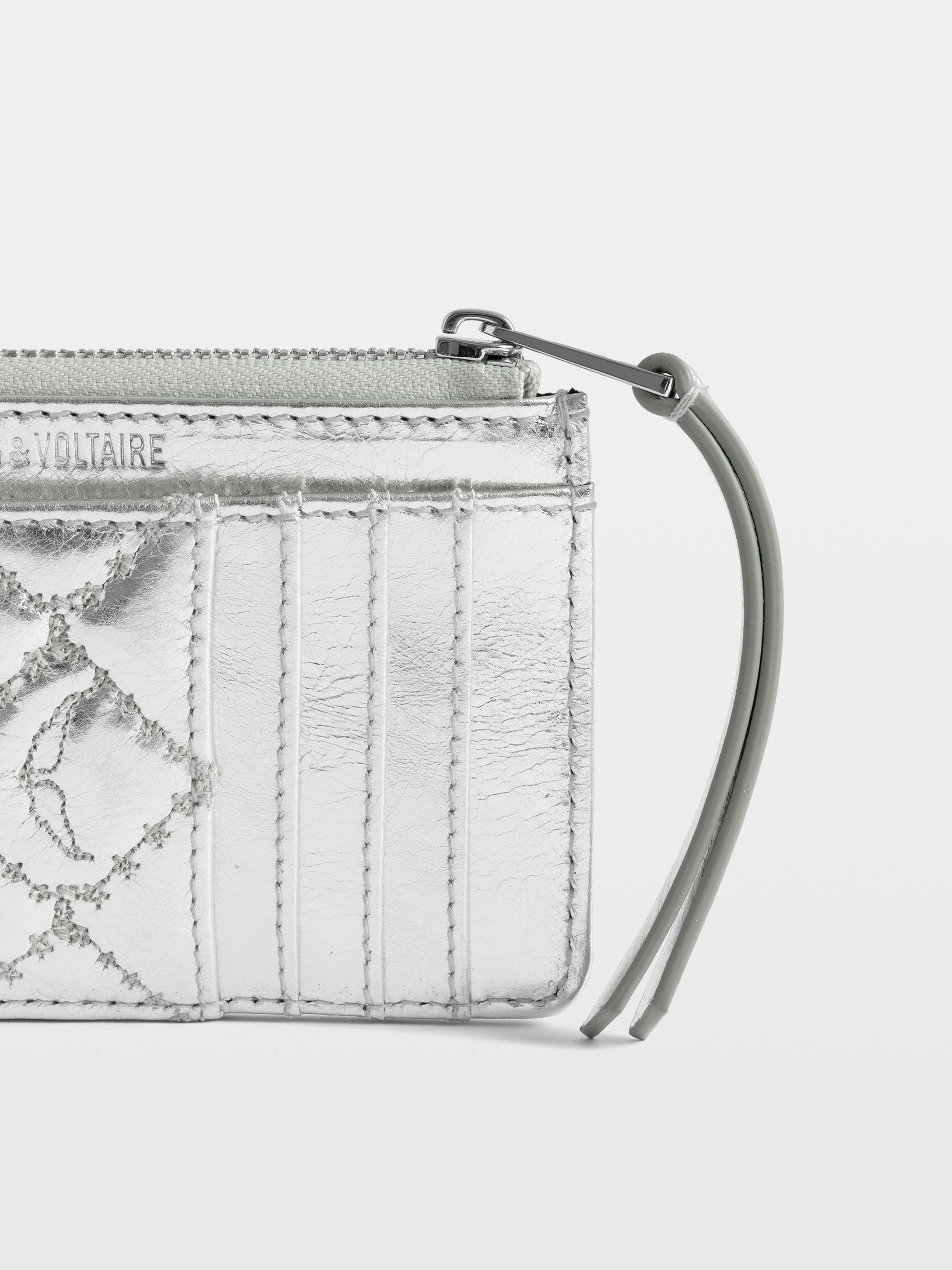 ZV Card Monogram Metal Card Holder