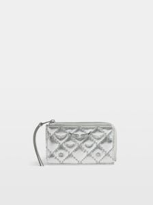 ZV Card Monogram Metal Card Holder