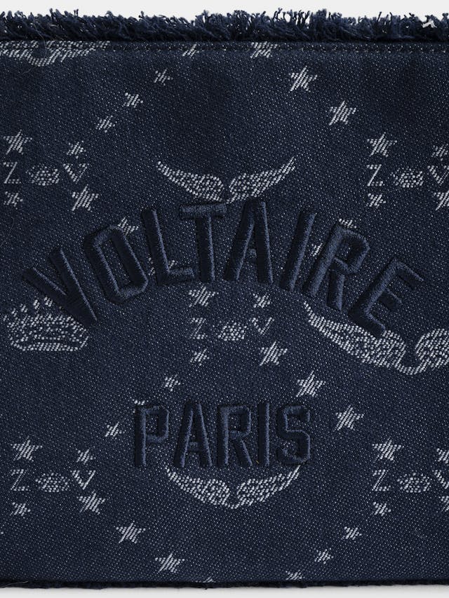 Bolso de Mano Angel Denim Monogram