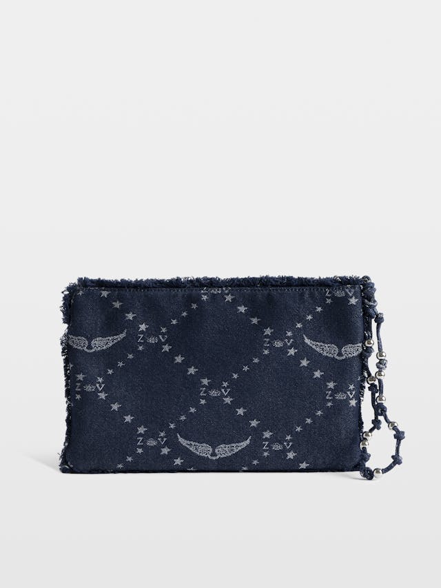 Bolso de Mano Angel Denim Monogram