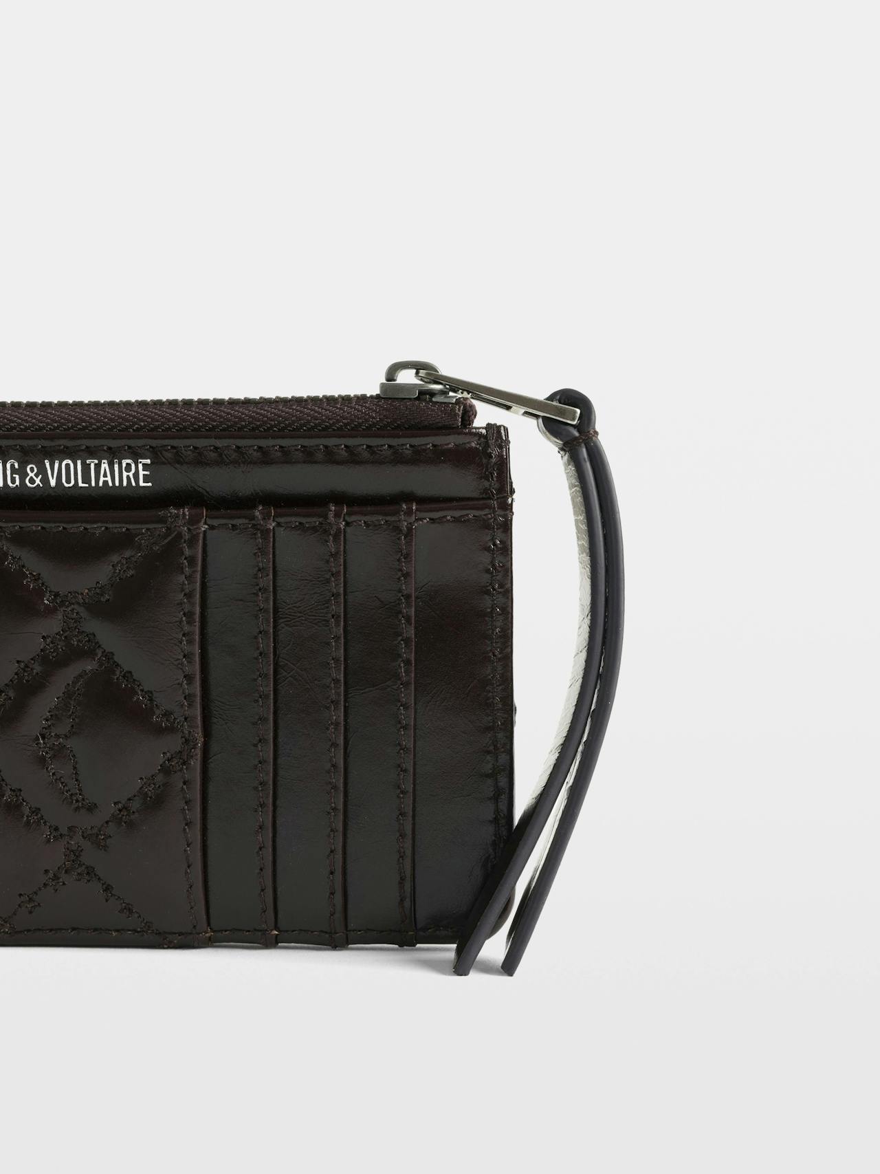 ZV Card Vintage Monogram Cardholder