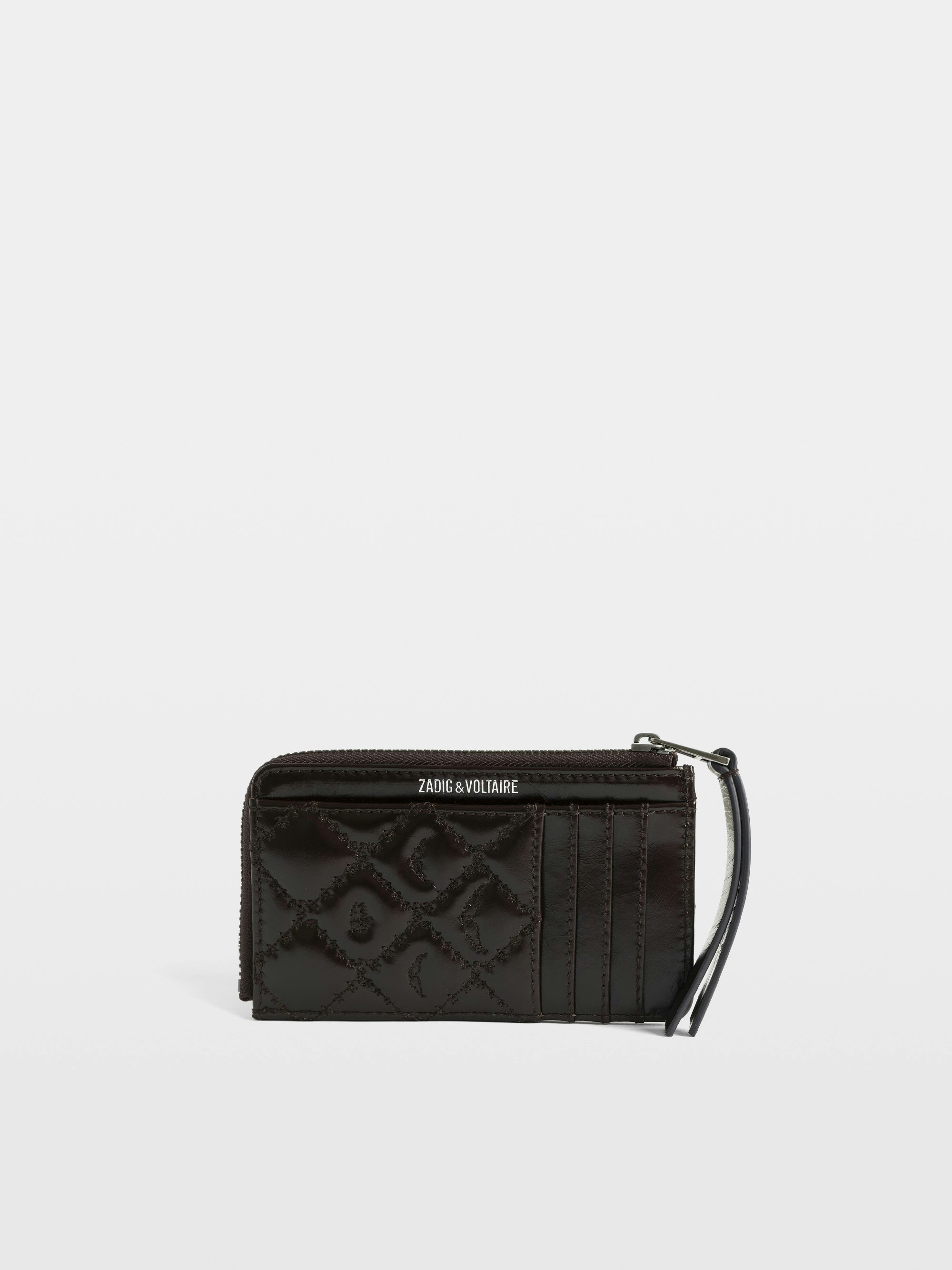 ZV Card Vintage Monogram Cardholder