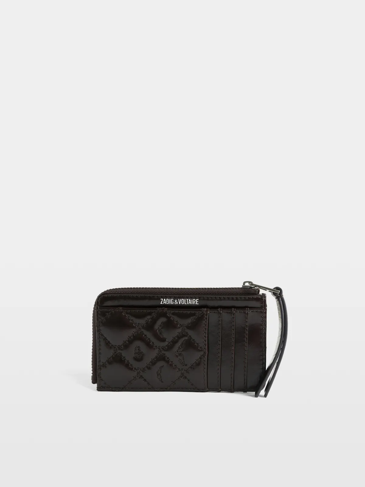 ZV Card Vintage Monogram Cardholder