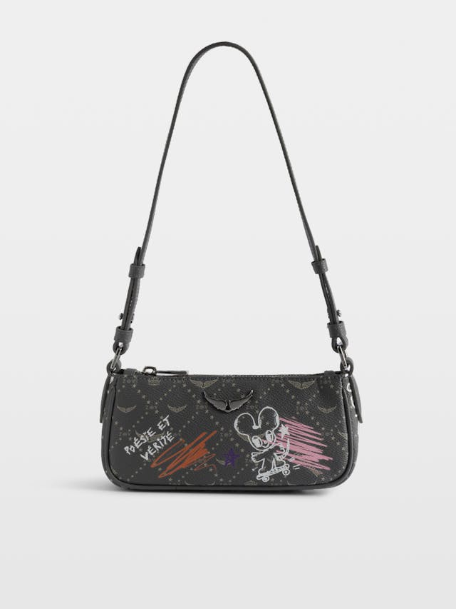 Z Pocket Monogram Tag Clutch