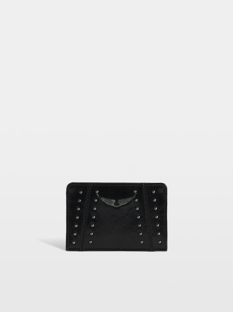 ZV Pass Vintage Patent Studs Cardholder