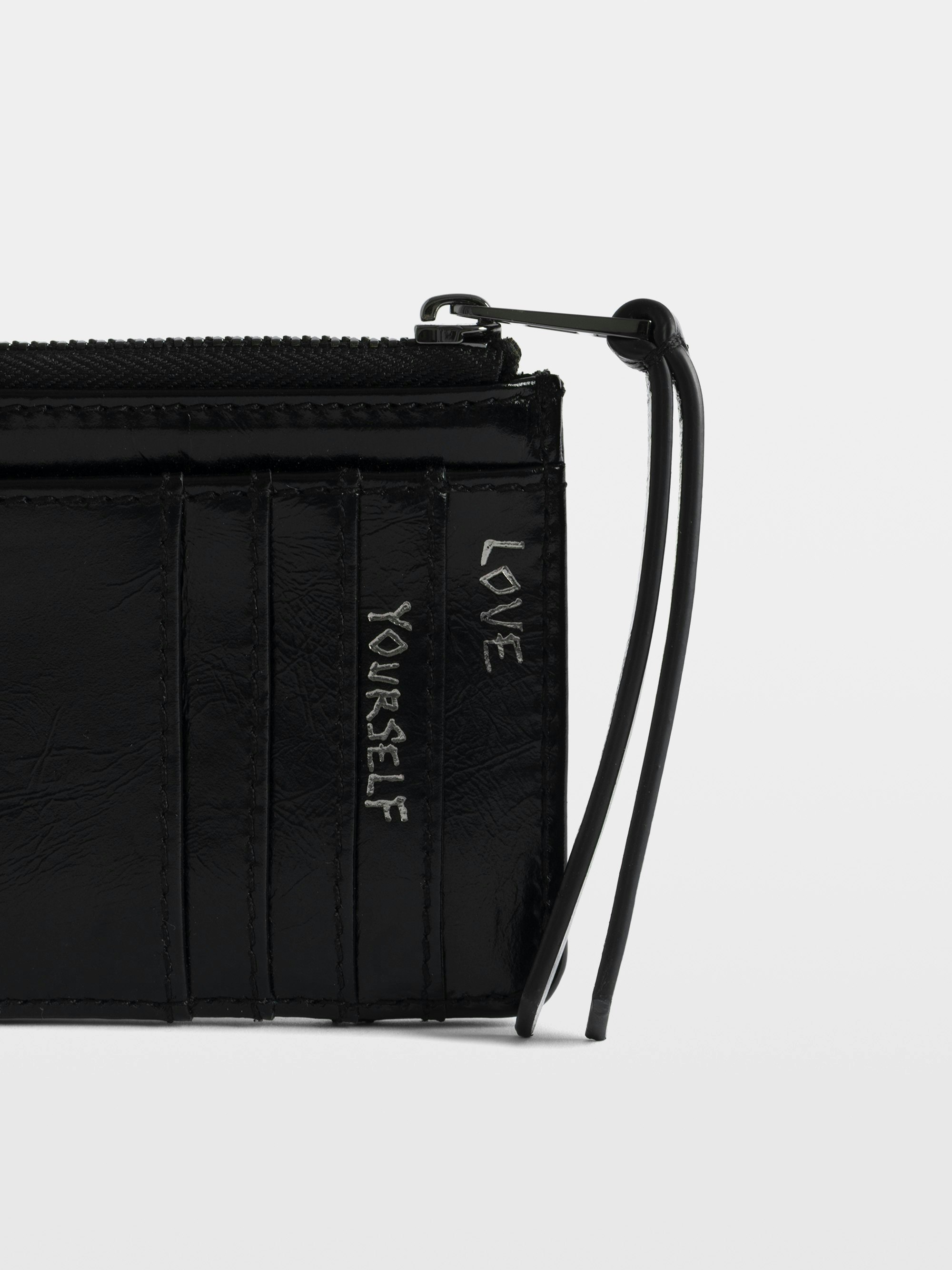 ZV Card Vintage Patent Studs Cardholder