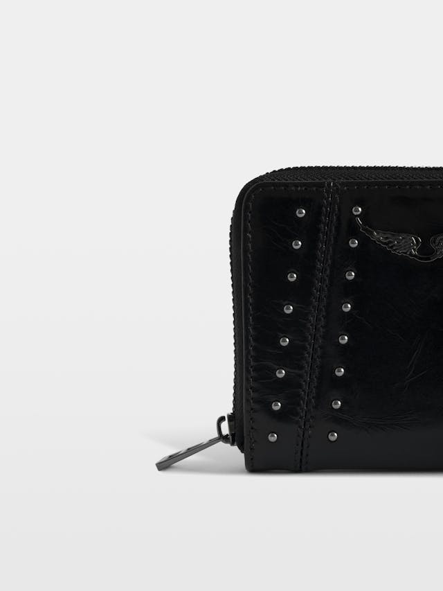 Portafoglio Mini ZV Vintage Patent Studs