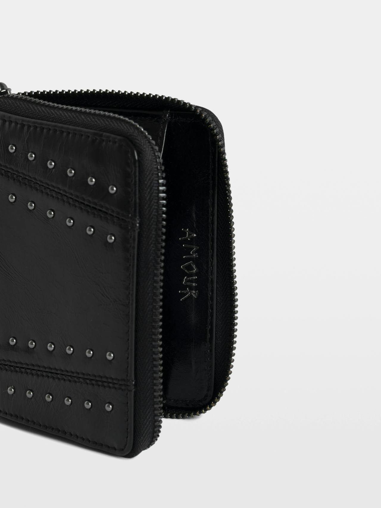 Mini ZV Vintage Patent Studs Wallet