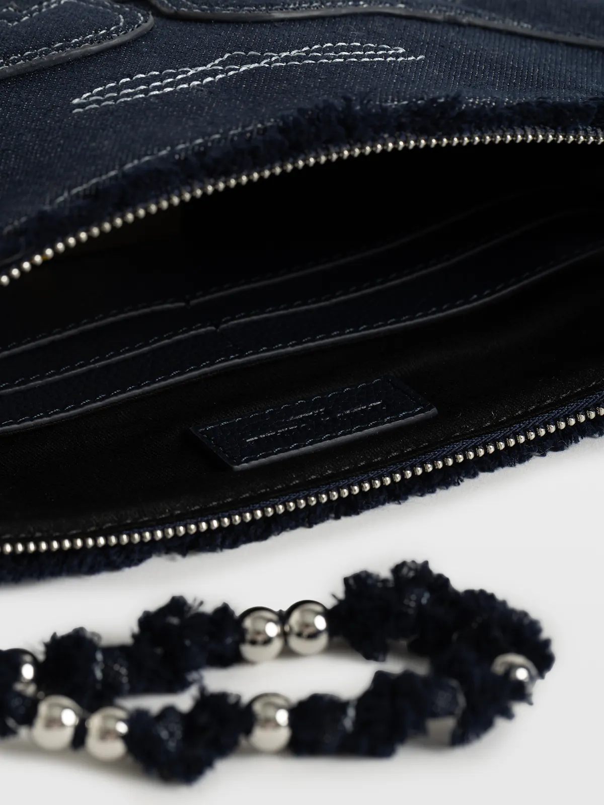 Angel Denim Western Clutch
