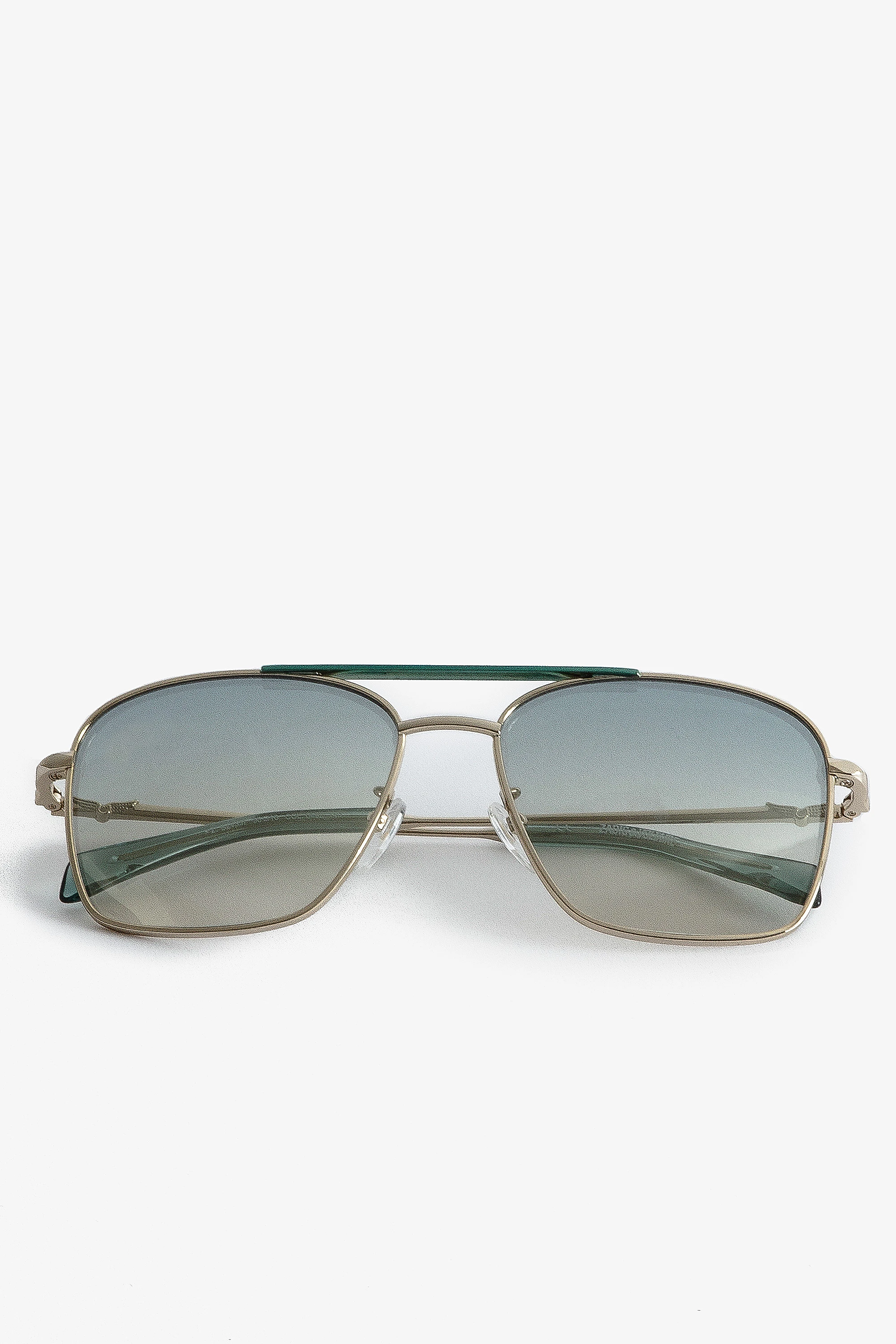 Aviator Wings Sunglasses sunglasses green girls | Zadig&Voltaire