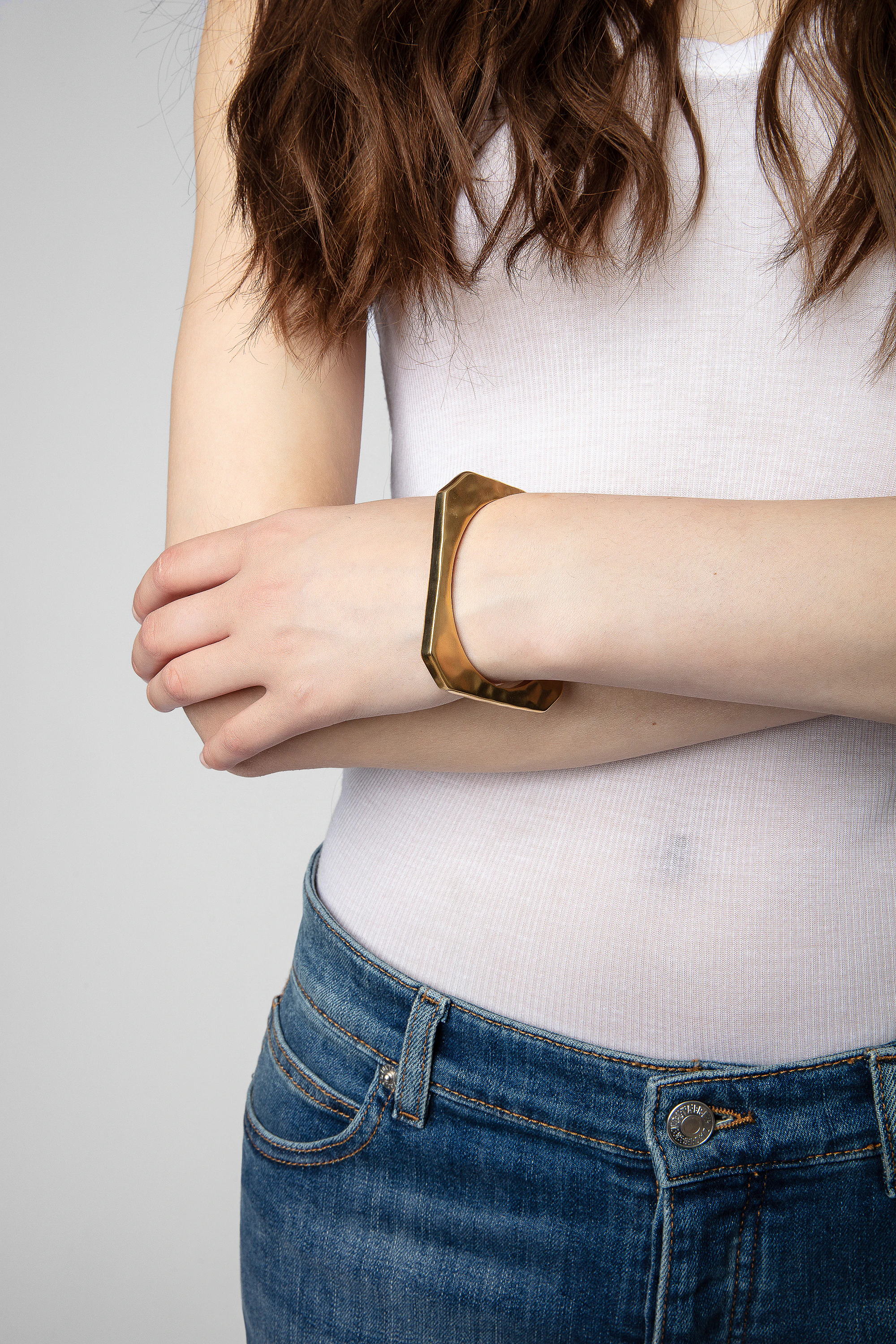Cecilia Bangle bracelet gold women | Zadig&Voltaire