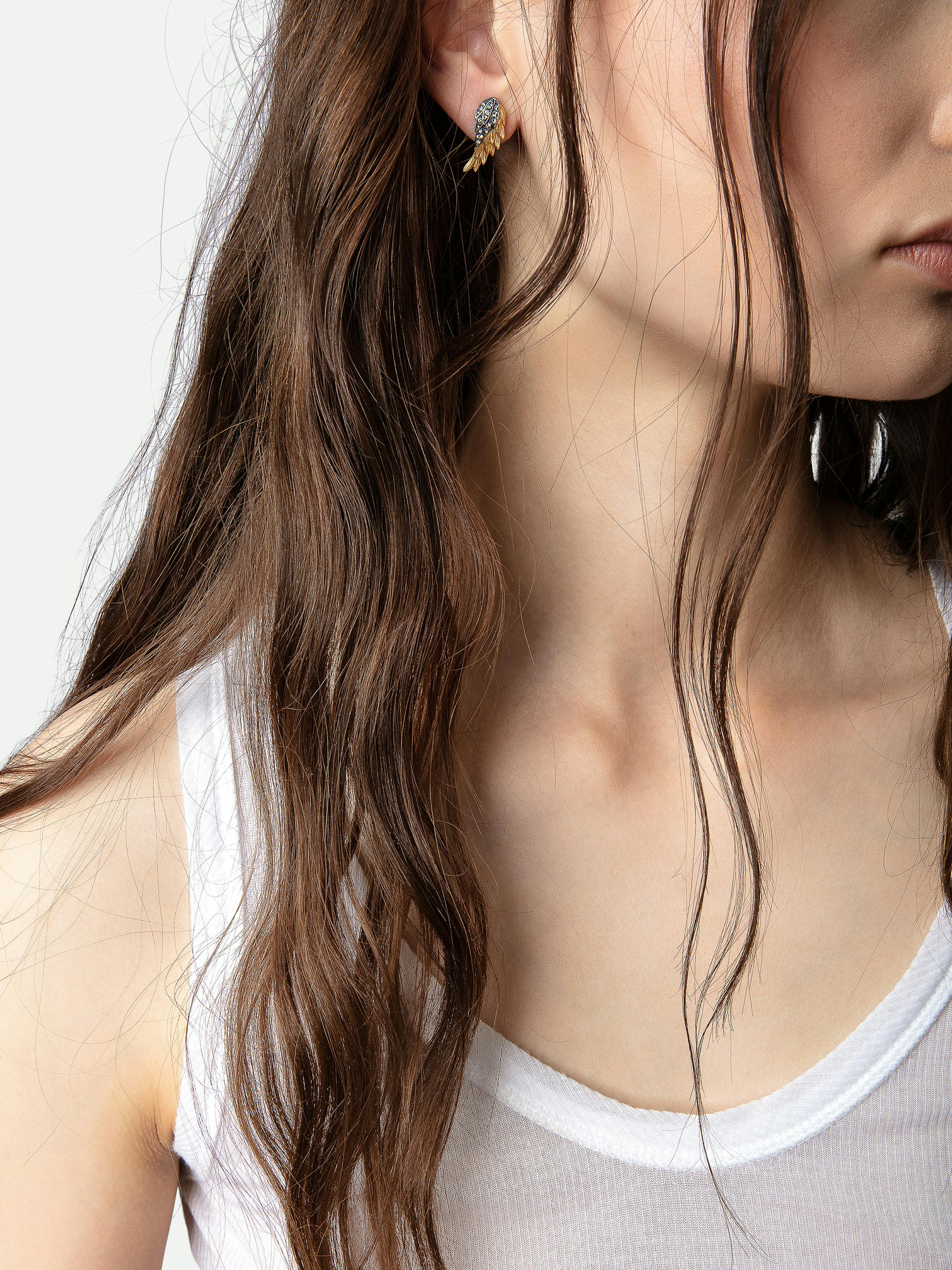 Pendientes Rock Feather 2