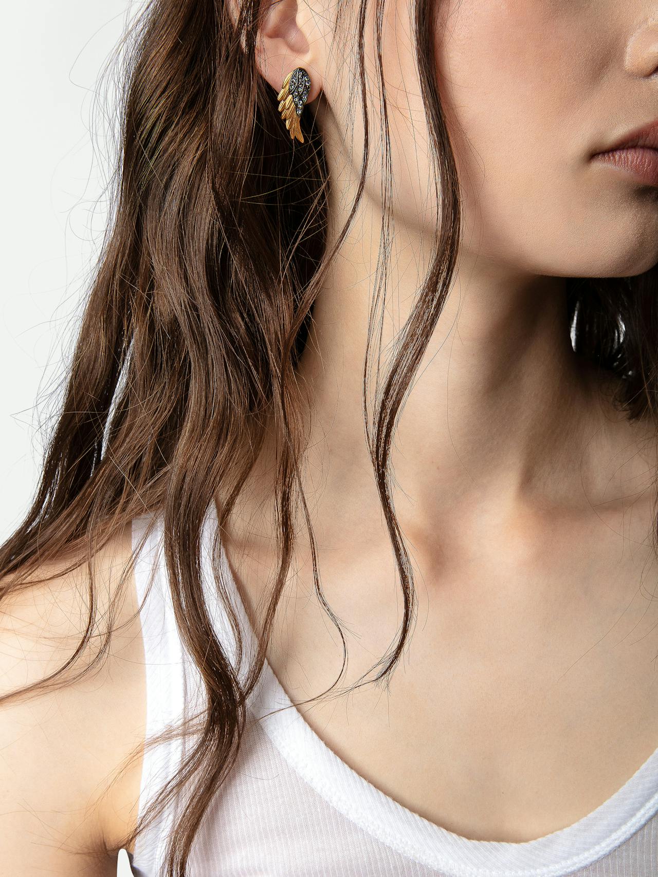 Rock Feather Earrings 4