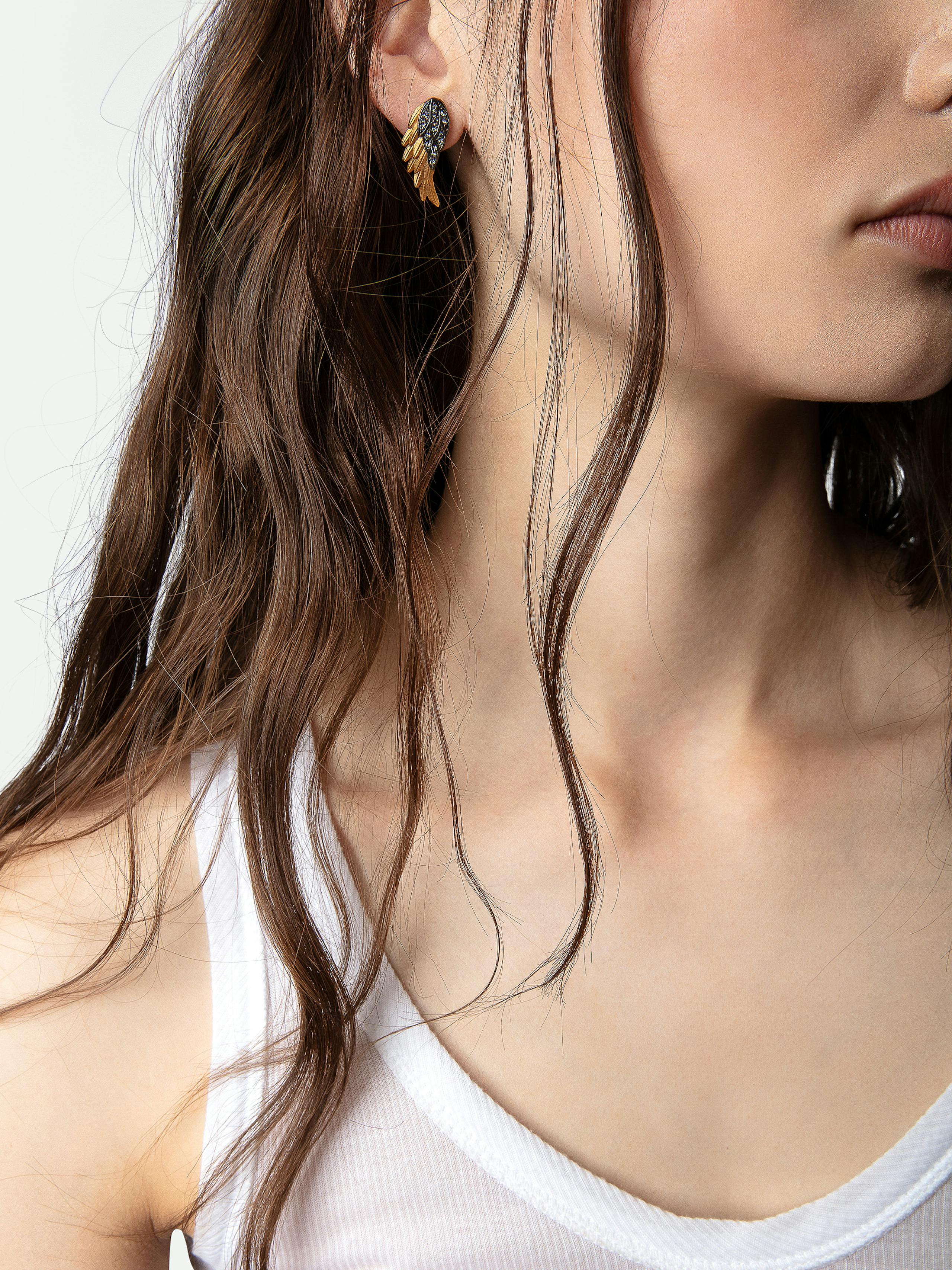 Pendientes Rock Feather 4