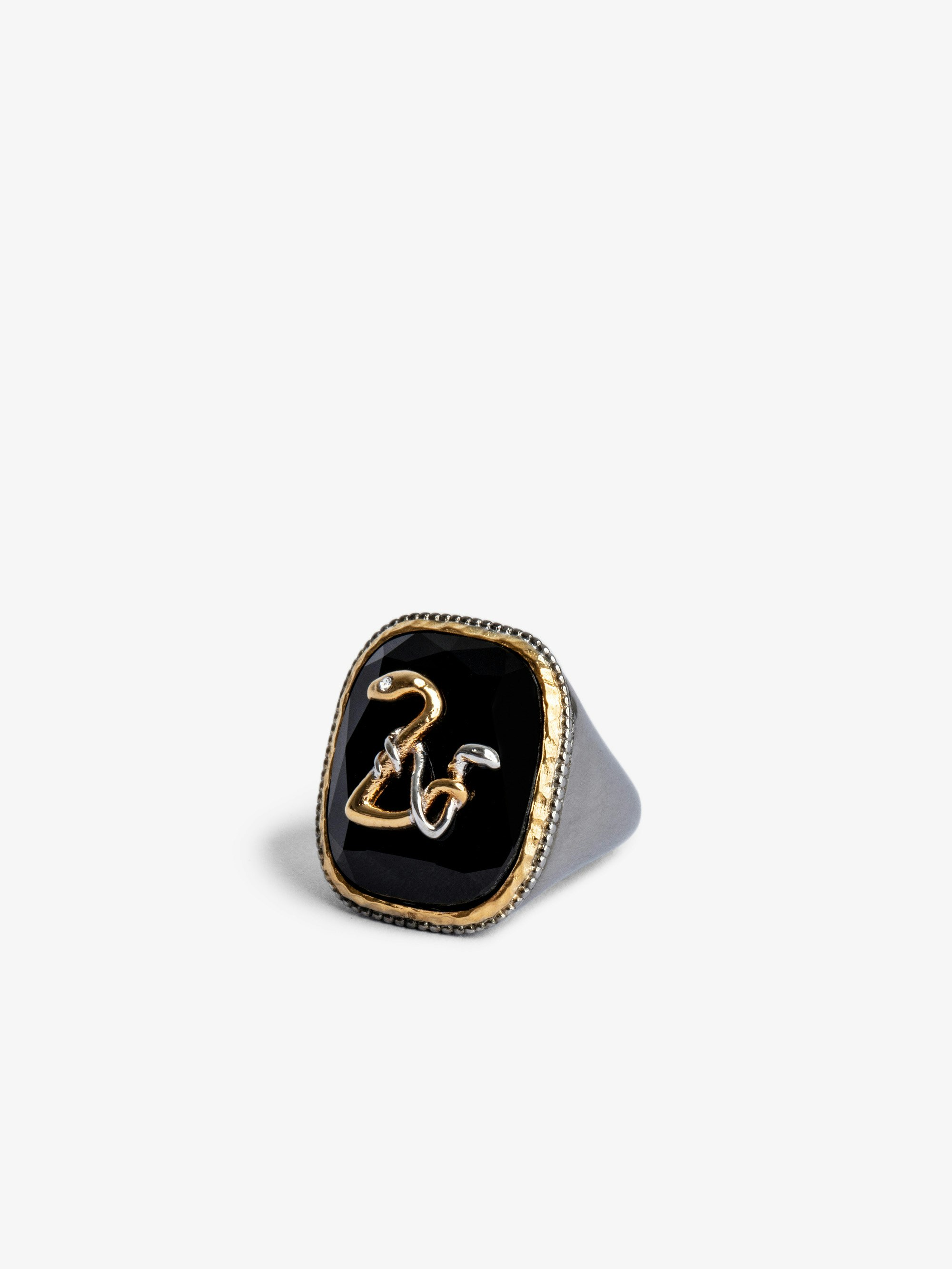 ZV Snake Signet Ring