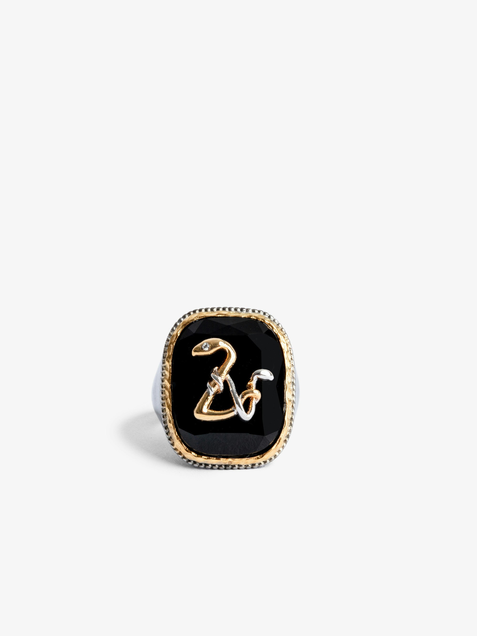 ZV Snake Signet Ring